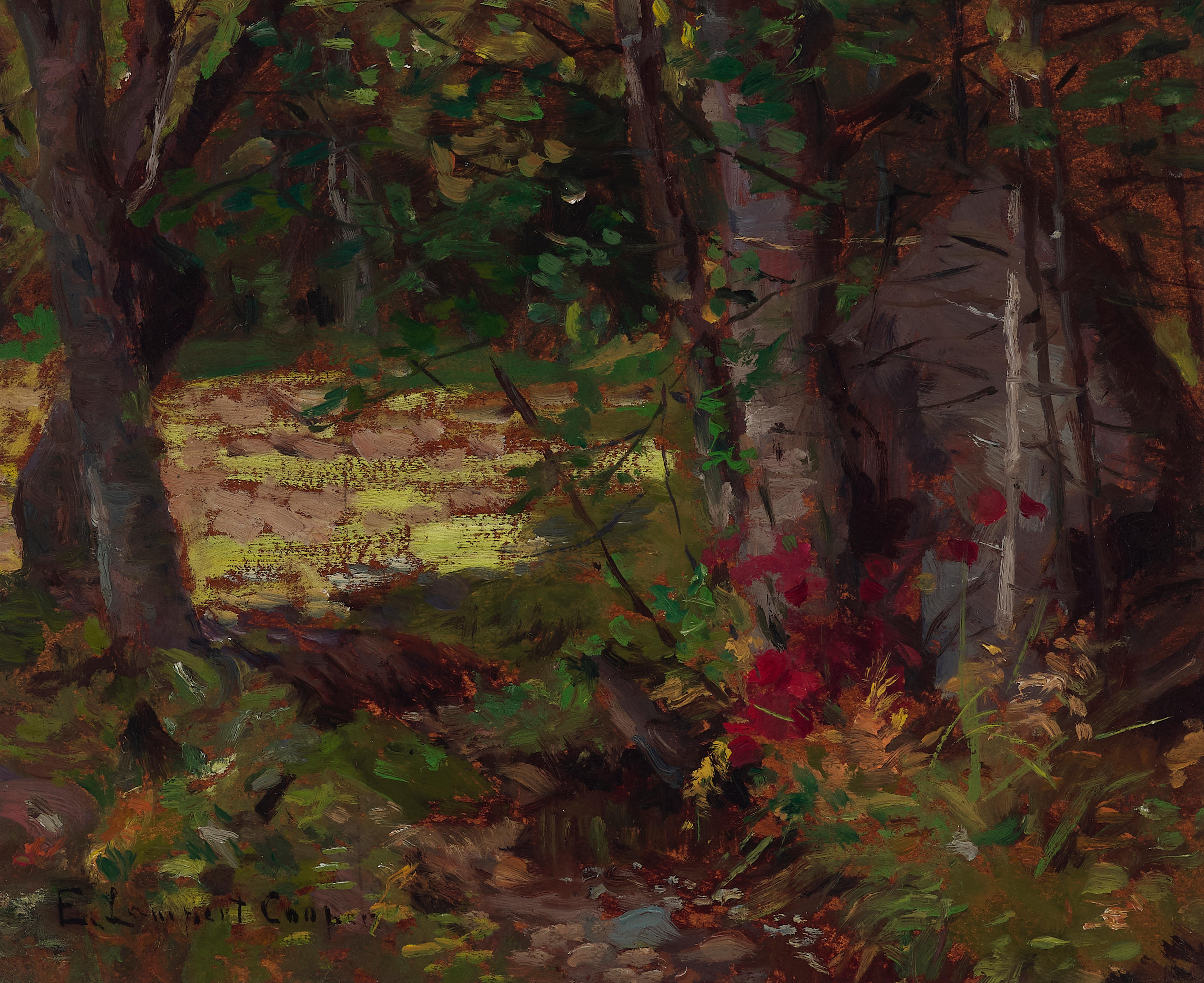 Appraisal: EMMA LAMPERT COOPER - The Woods North Conway New Hampshire