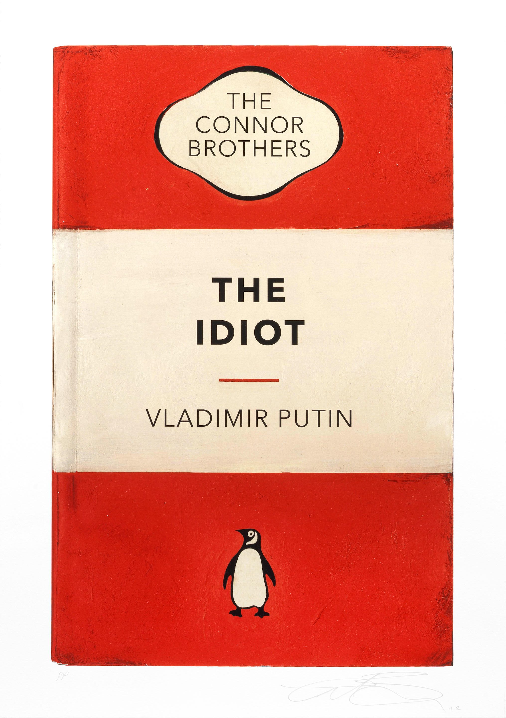 Appraisal: THE CONNOR BROTHERS BRITISH BORN The Idiot Gicl e print