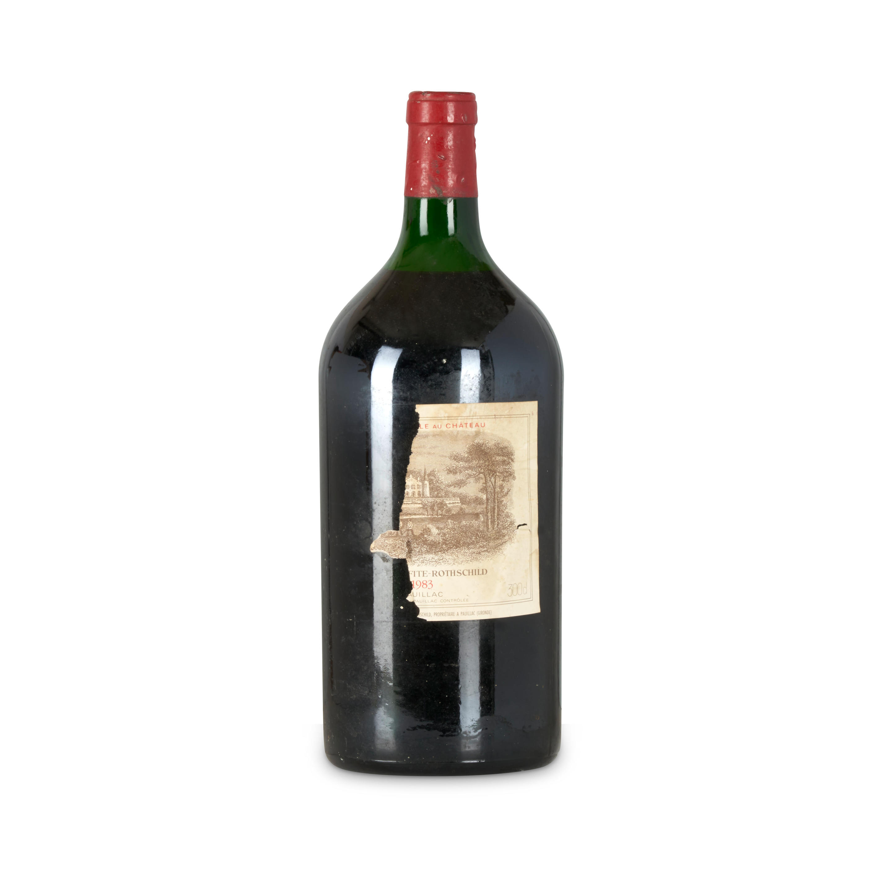 Appraisal: CHATEAU LAFITE ROTHSCHILD L BOTTLE Chateau Lafite Rothschild Pauillac er