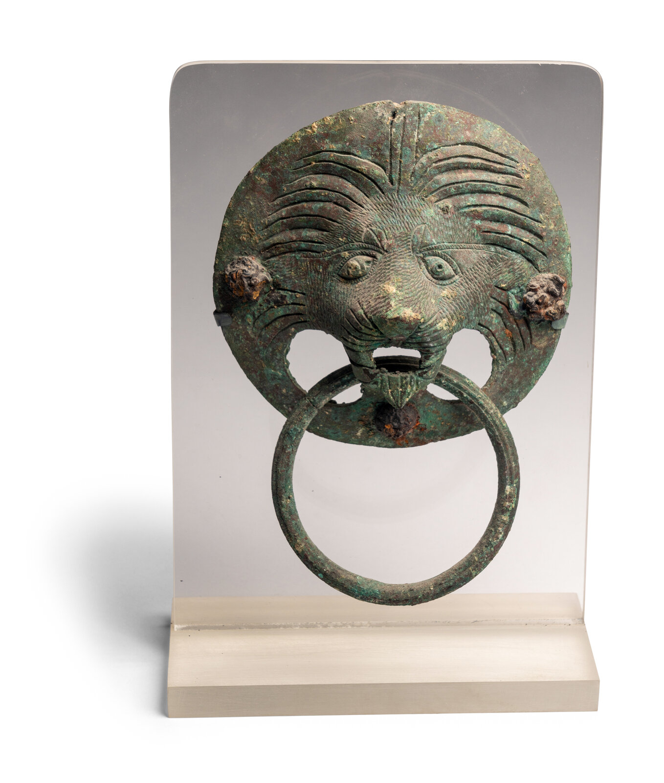 Appraisal: A Roman Bronze Lion Handle Circa st- rd Century A