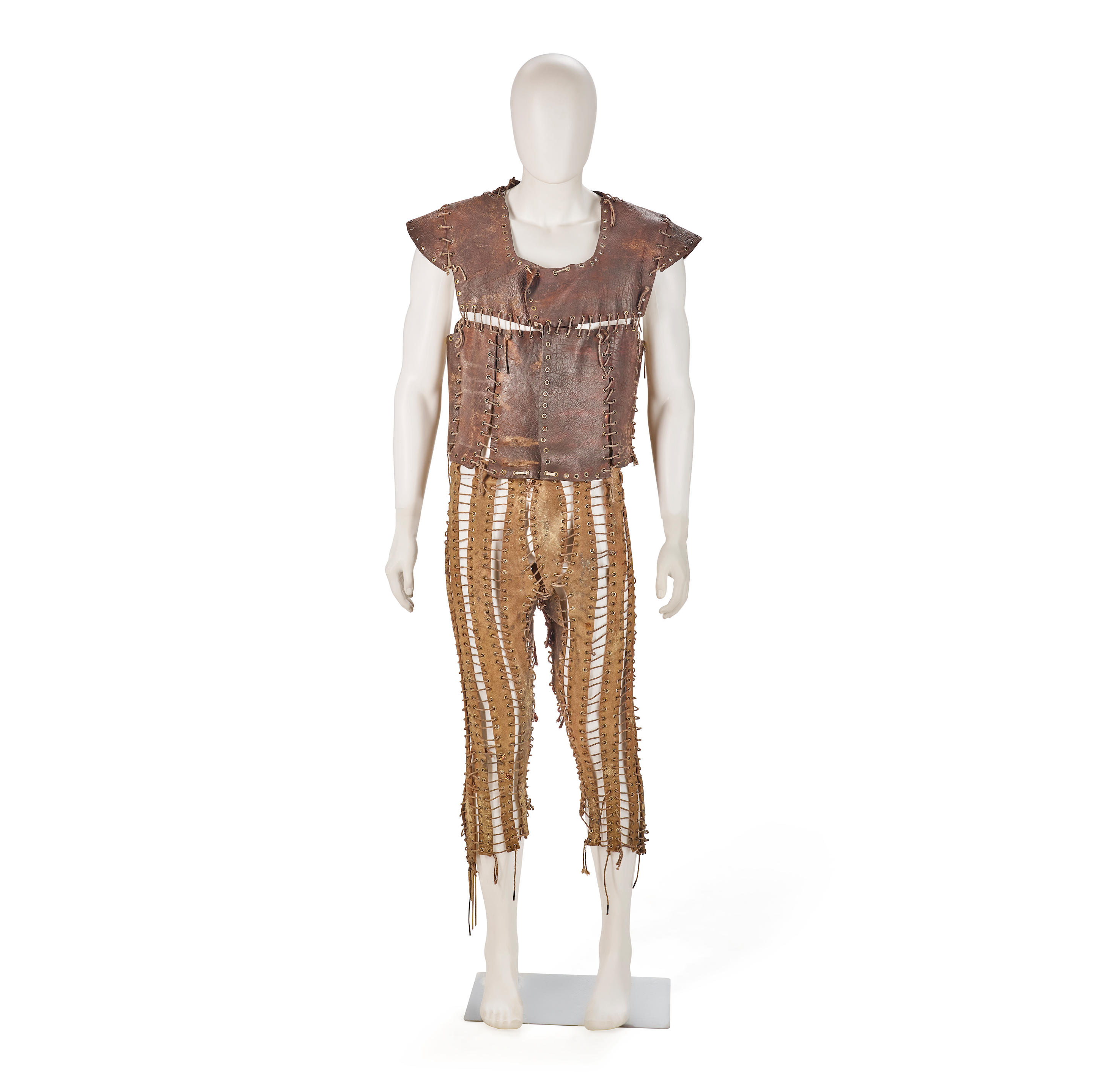 Appraisal: SET OF TWO COSTUMES FROM WATERWORLD Universal Comprising -pieces including