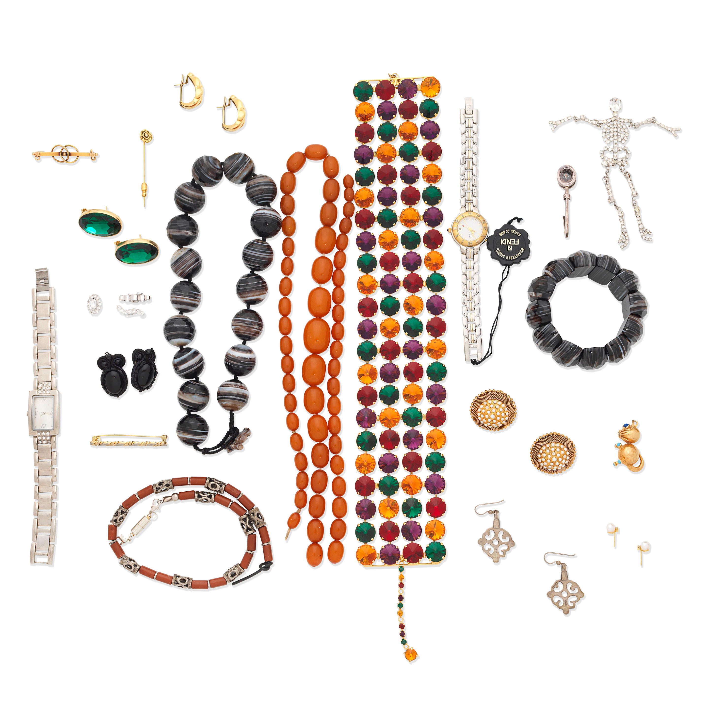 Appraisal: COLLECTION OF JEWELLERY INCLUDING BUTLER WILSON COSTUME JEWELLERY AND A