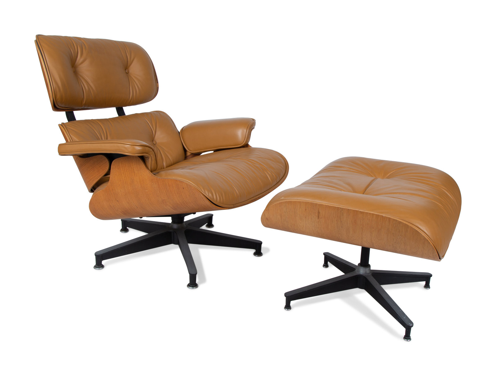 Appraisal: Charles and Ray Eames American - Lounge Chair and Ottoman