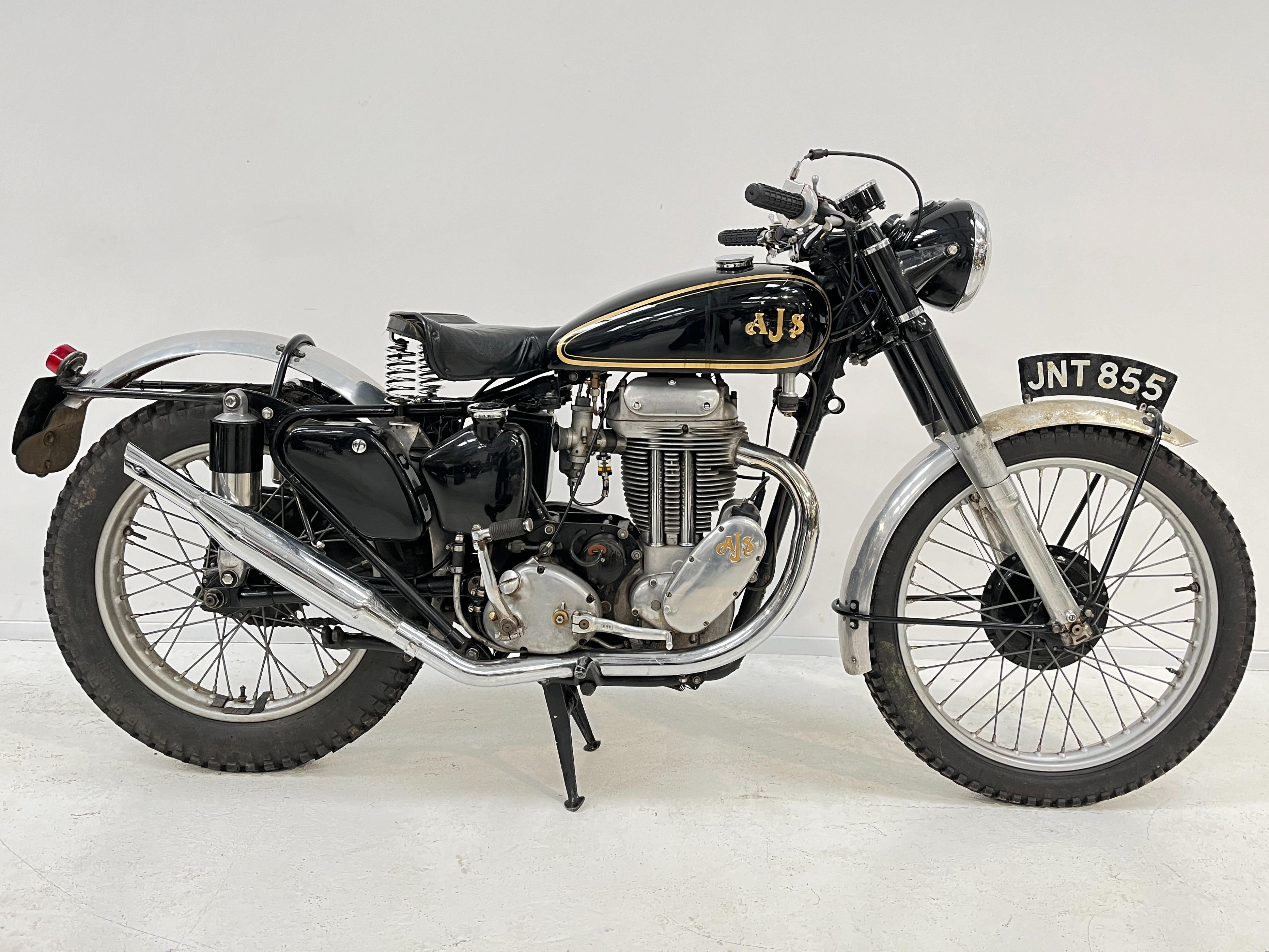 Appraisal: AJS CC MODEL C TRIALS REGISTRATION NO JNT FRAME NO