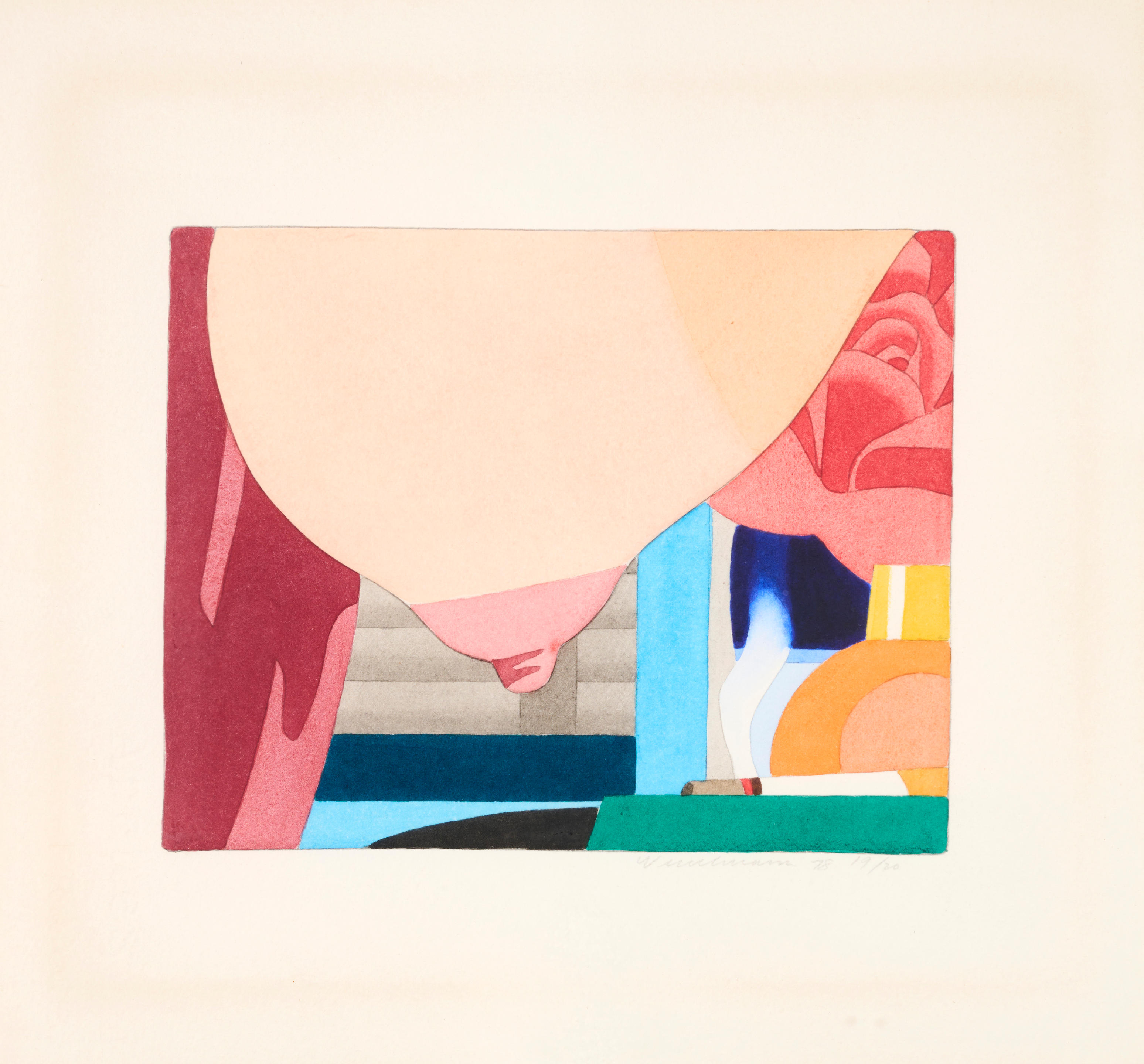 Appraisal: TOM WESSELMANN - TIT - Issue de la suite Bedroom