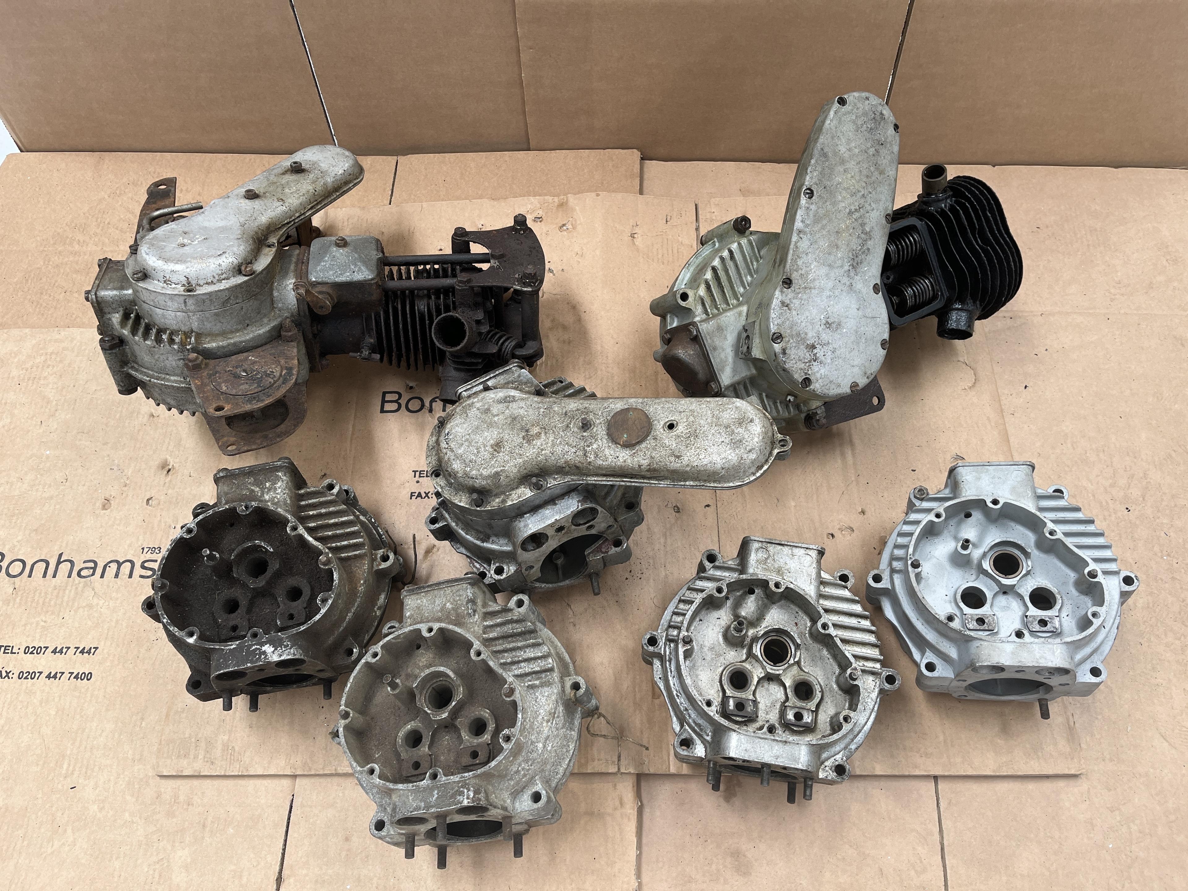 Appraisal: TWO ARIEL CC ENGINES numbered L believed to date from