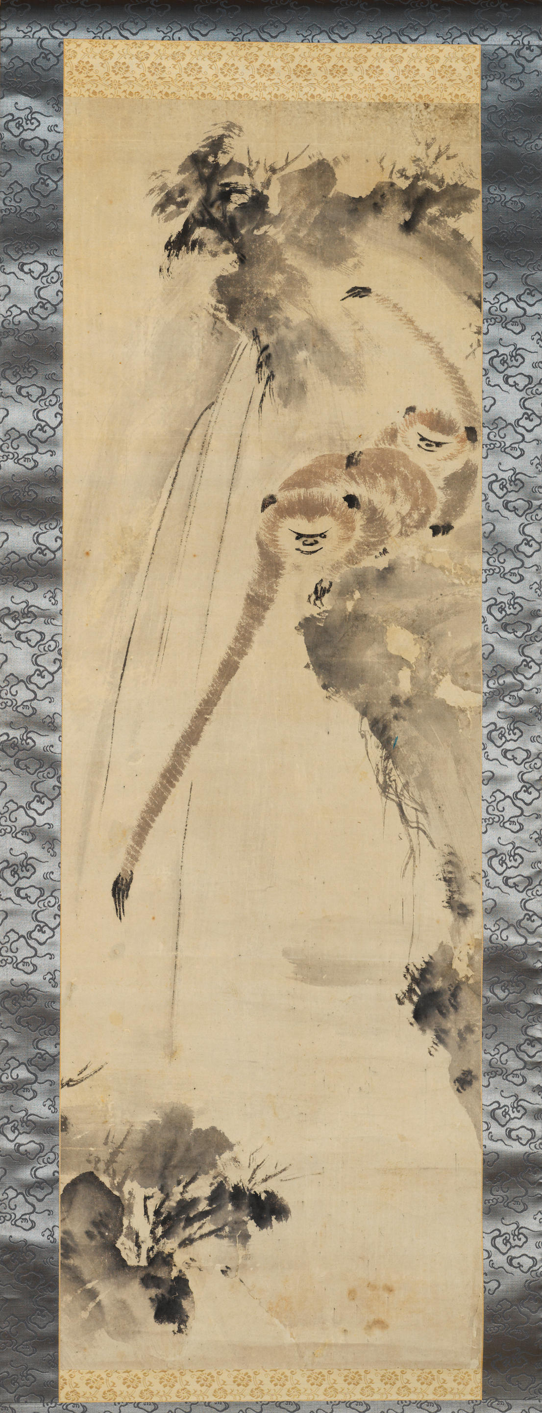 Appraisal: D'APR S KANO MITSUNOBU - Japon poque Edo - ou