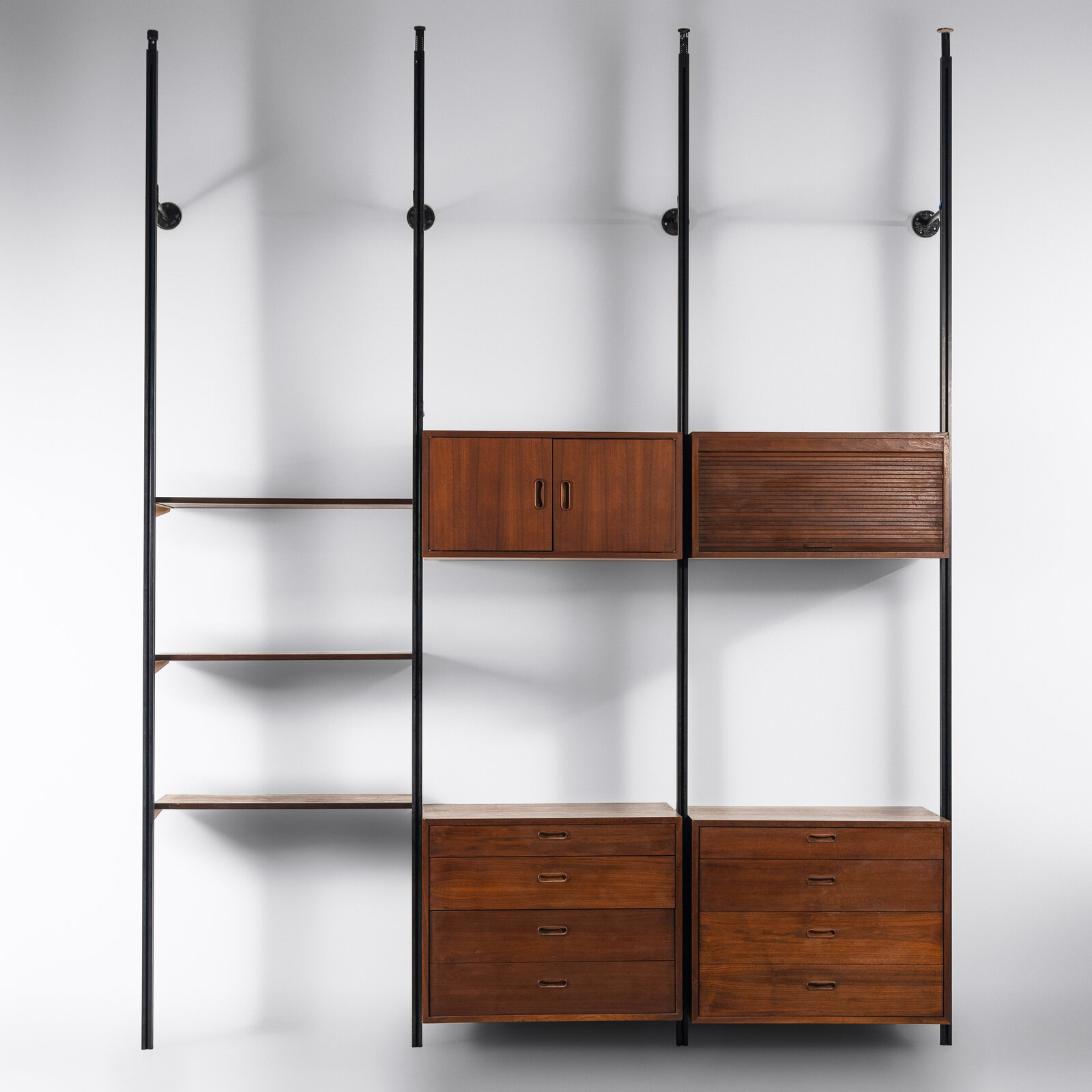 Appraisal: George Nelson Associates American - OMNI Three-Bay Wall Unit c