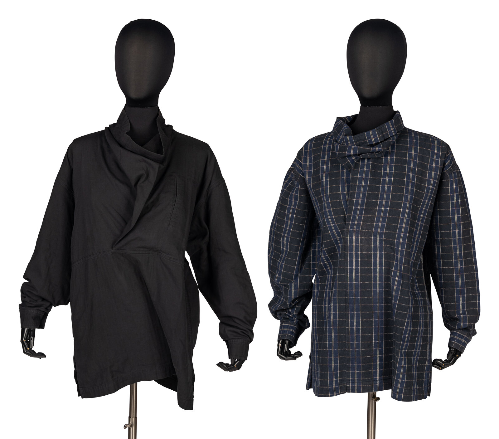 Appraisal: Two Men's Shirts by Issey Miyake s THE FIRST Oversized