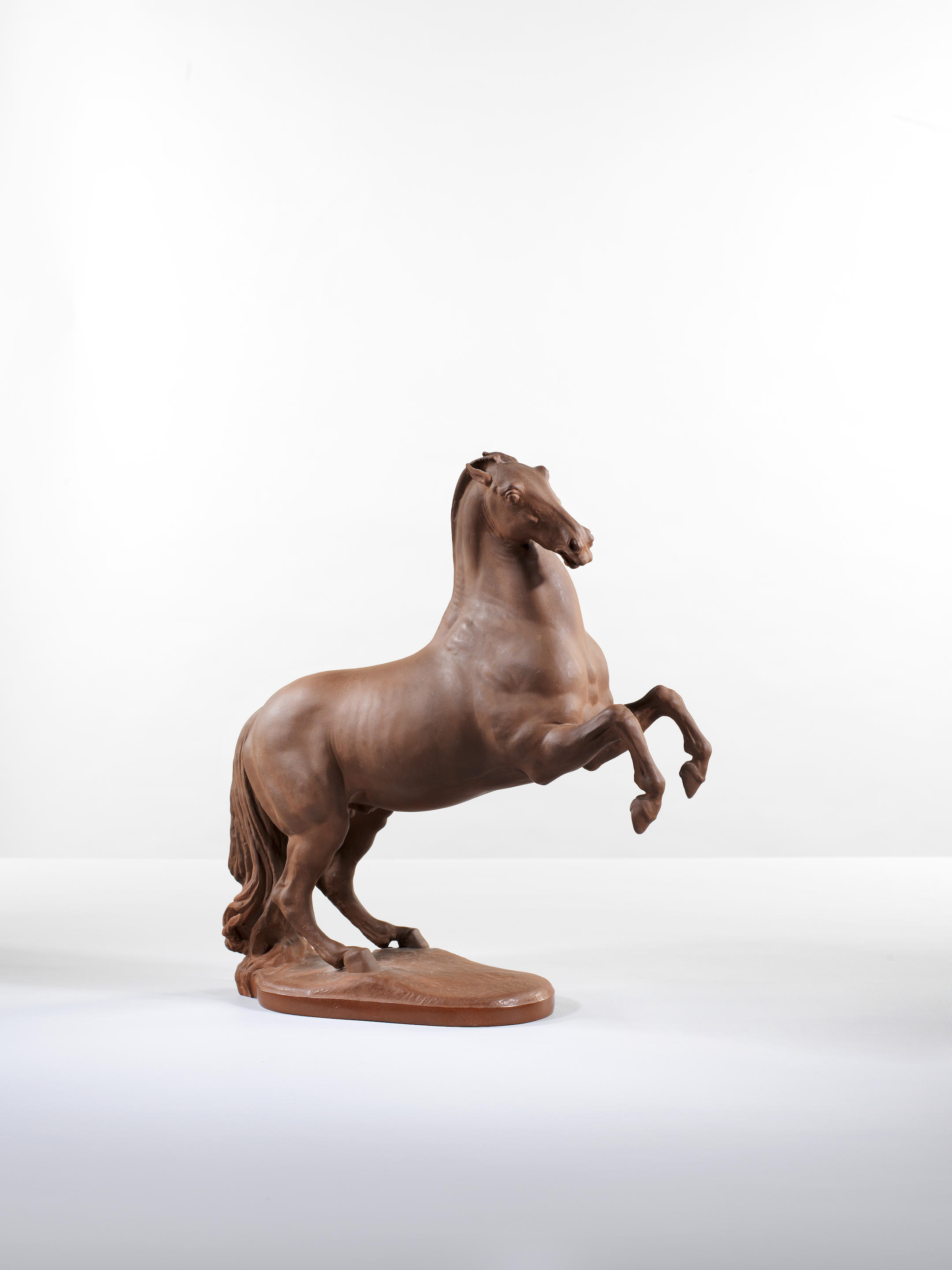 Appraisal: CHEVAL CABR EN GR S B TTGER MEISSEN A MEISSEN