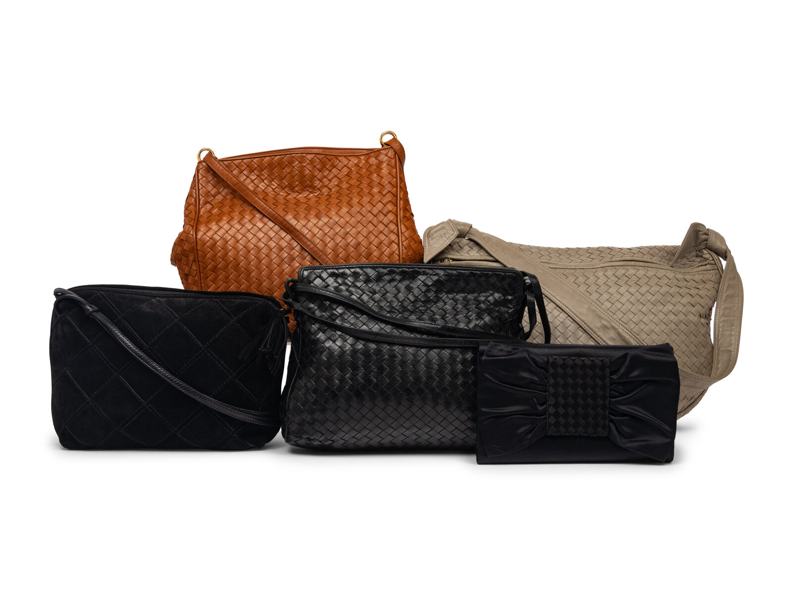 Appraisal: Five Bottega Veneta Handbags - s THE FIRST Shoulder bag