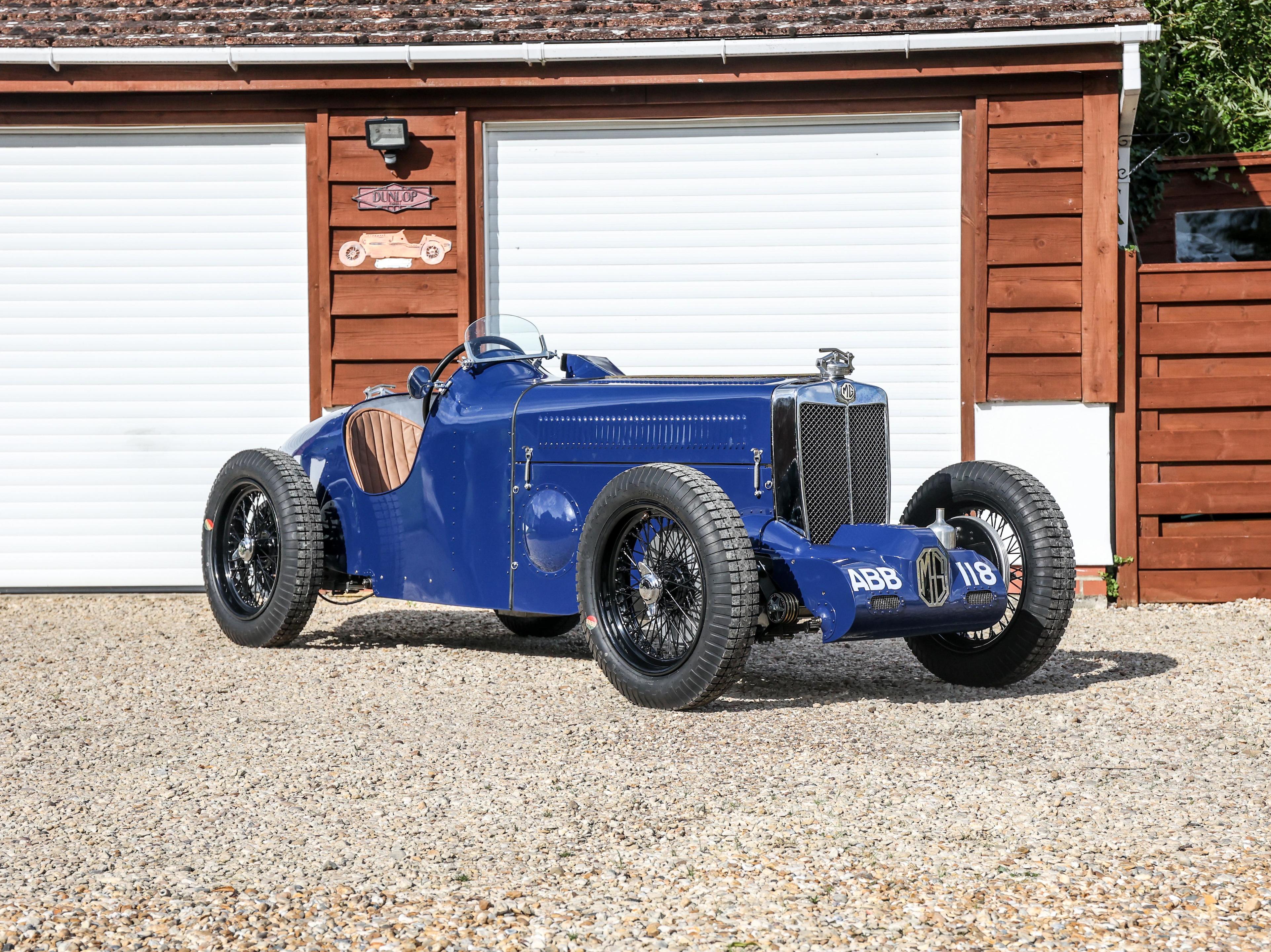 Appraisal: MG MAGNA L-TYPE SUPERCHARGED TWO-SEATER SPECIAL REGISTRATION NO ABB CHASSIS