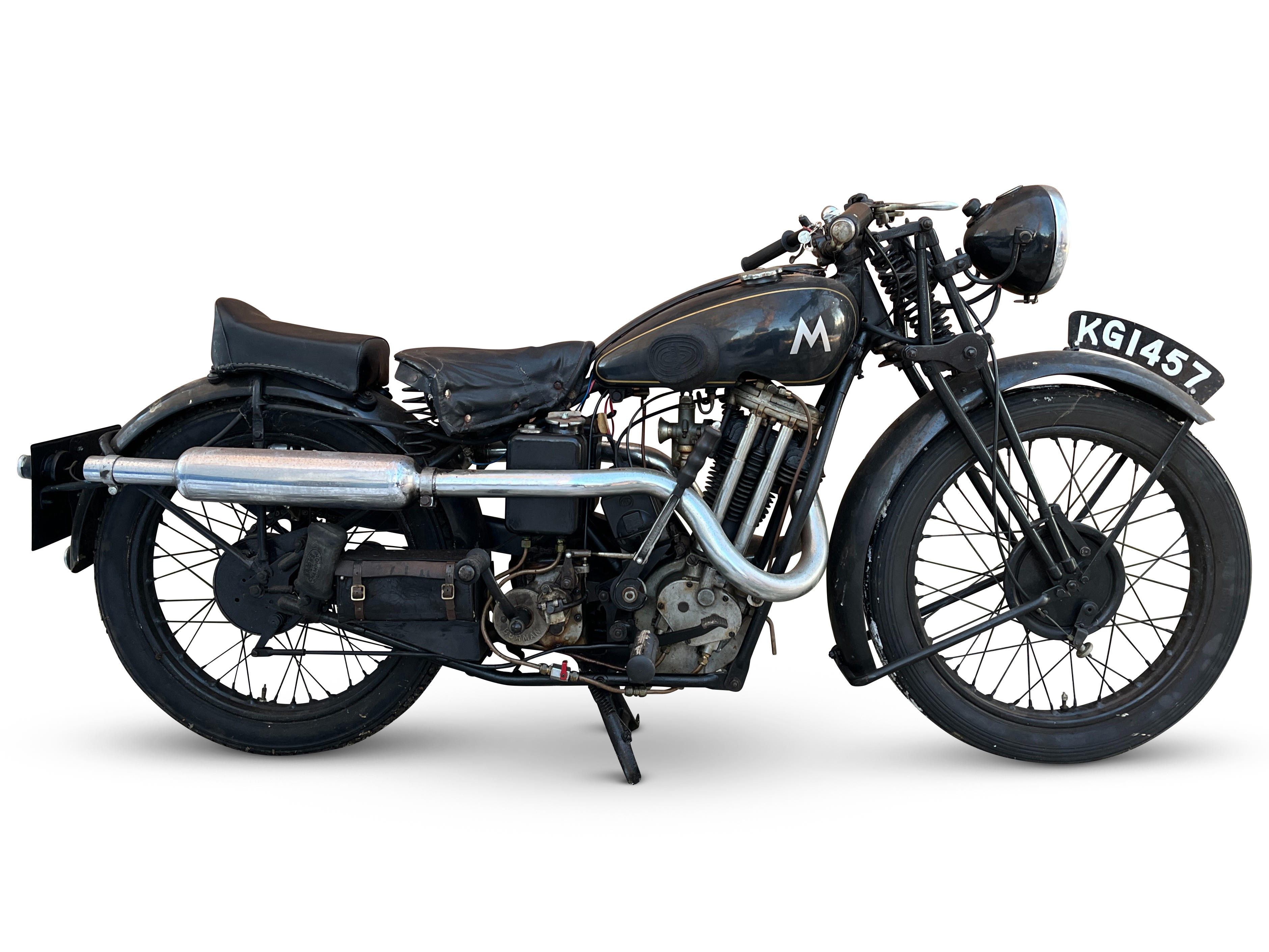 Appraisal: THE CLIVE WOOD MBE COLLECTION MATCHLESS CC D REGISTRATION NO