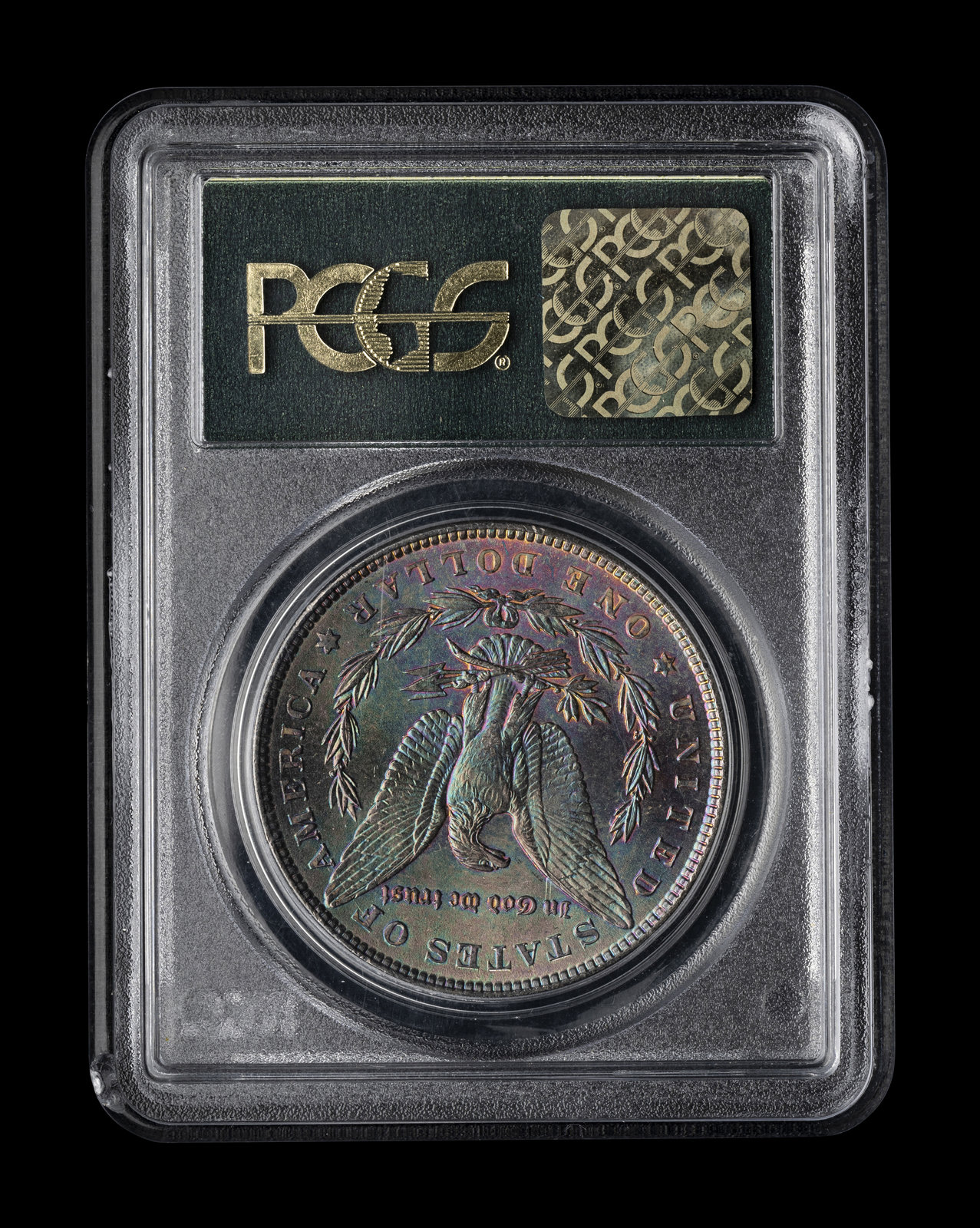 Appraisal: A Well-Toned Reverse Morgan Coin PCGS MS