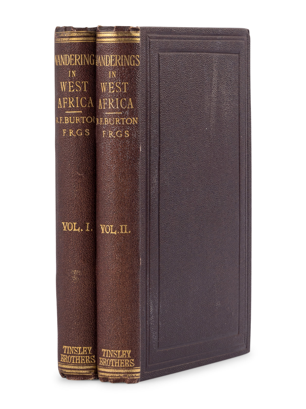 Appraisal: BURTON Richard Francis Sir - Wanderings in West Africa from