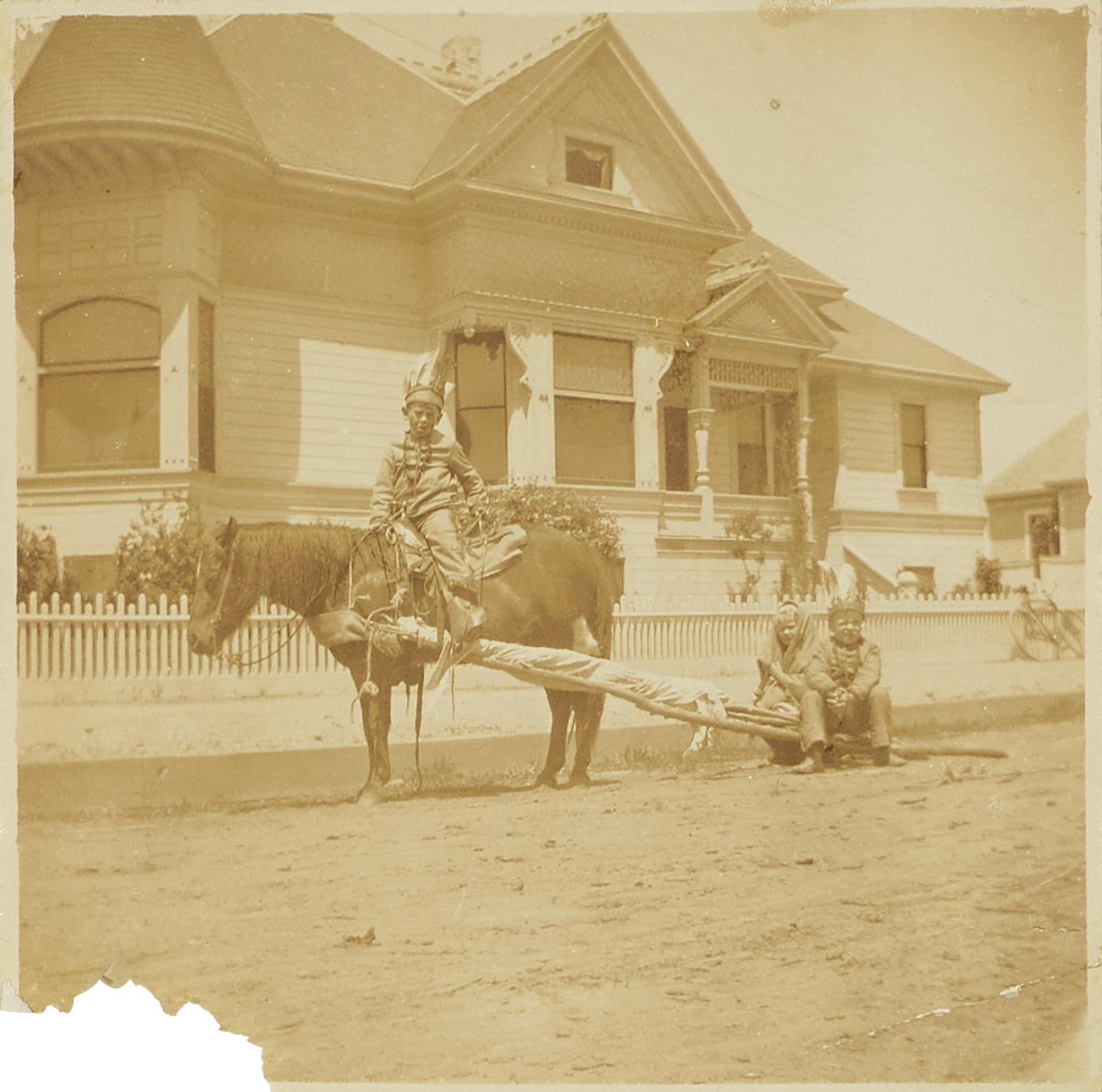 Appraisal: STEINBECK FAMILY PHOTO ALBUM leaves extracted from an album paginated