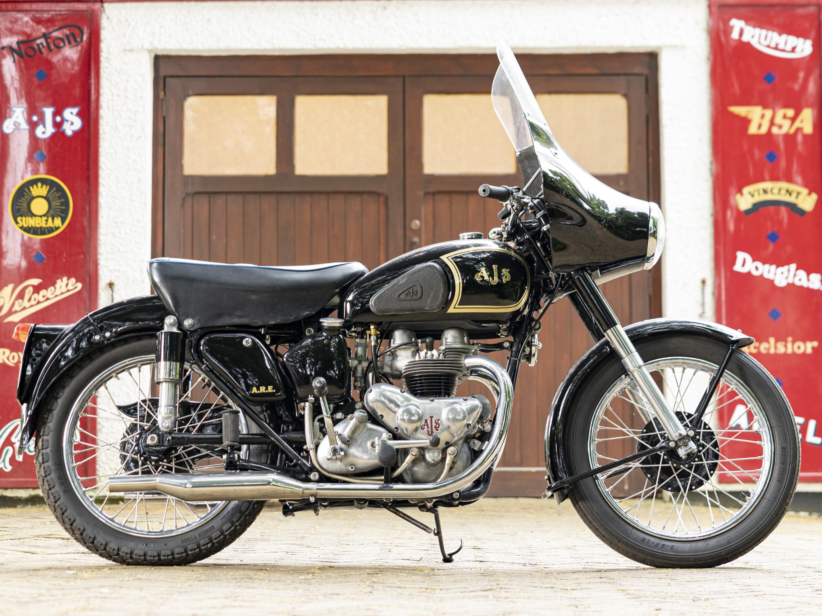 Appraisal: THE ANTHONY R EAST CLASSIC MOTORCYCLE COLLECTION C AJS CC