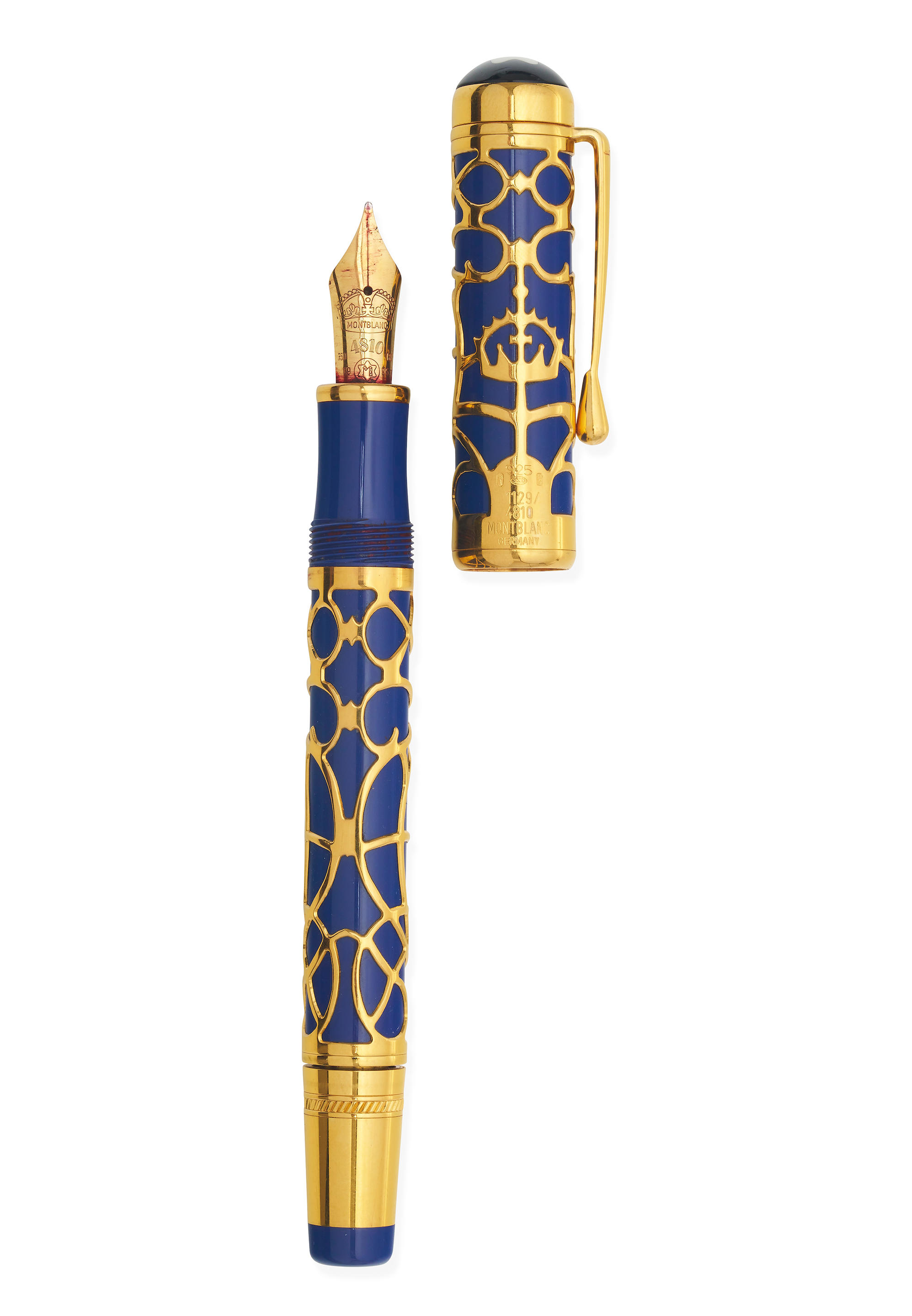 Appraisal: MONTBLANC PRINCE REGENT FOUNTAIN PEN Limited edition 'Patron of Art'