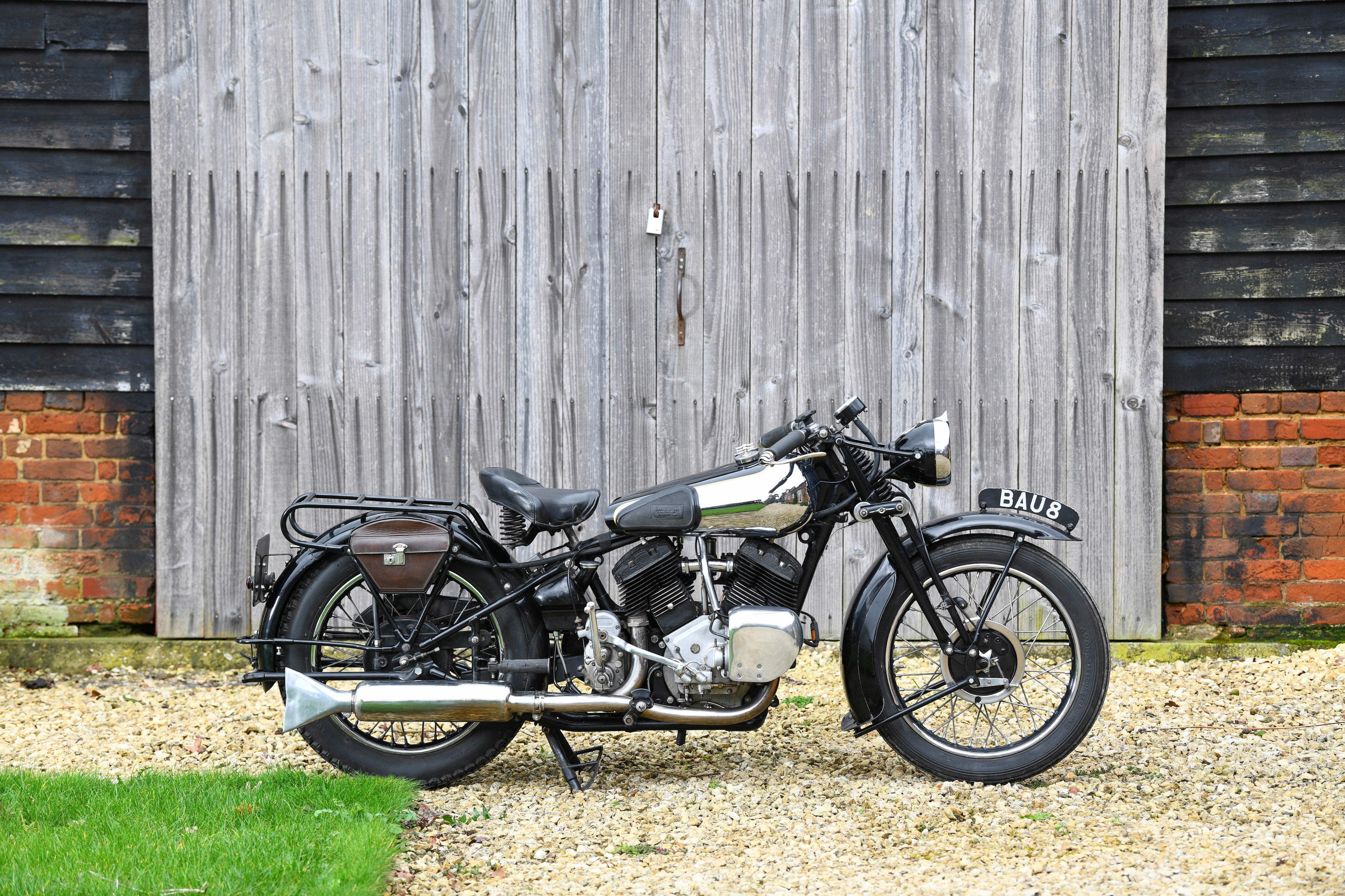 Appraisal: BROUGH SUPERIOR CC - WITH BROUGH PETROL-TUBE SIDECAR CHASSIS AND