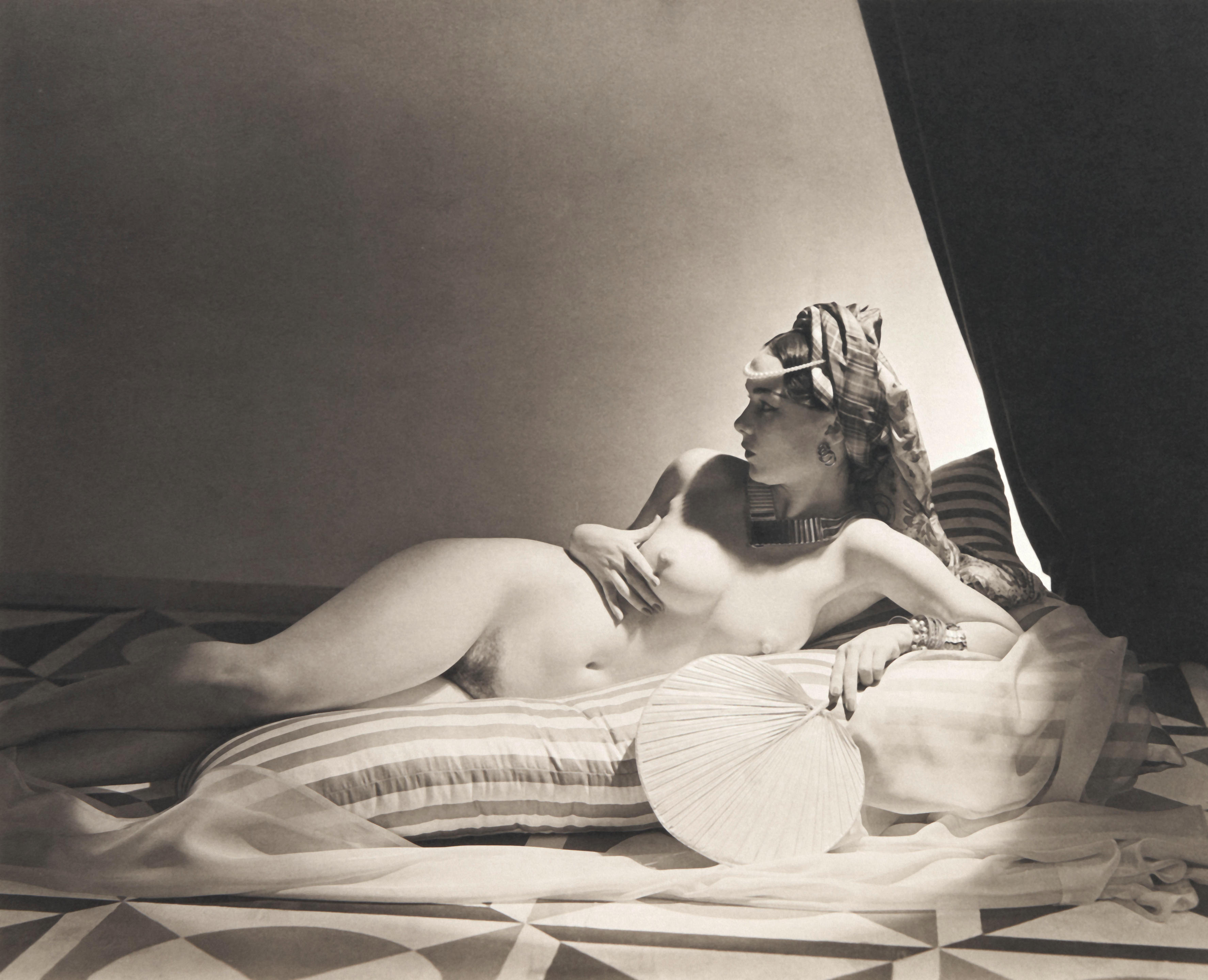 Appraisal: HORST P HORST - Odalisque III New York Platinum palladium