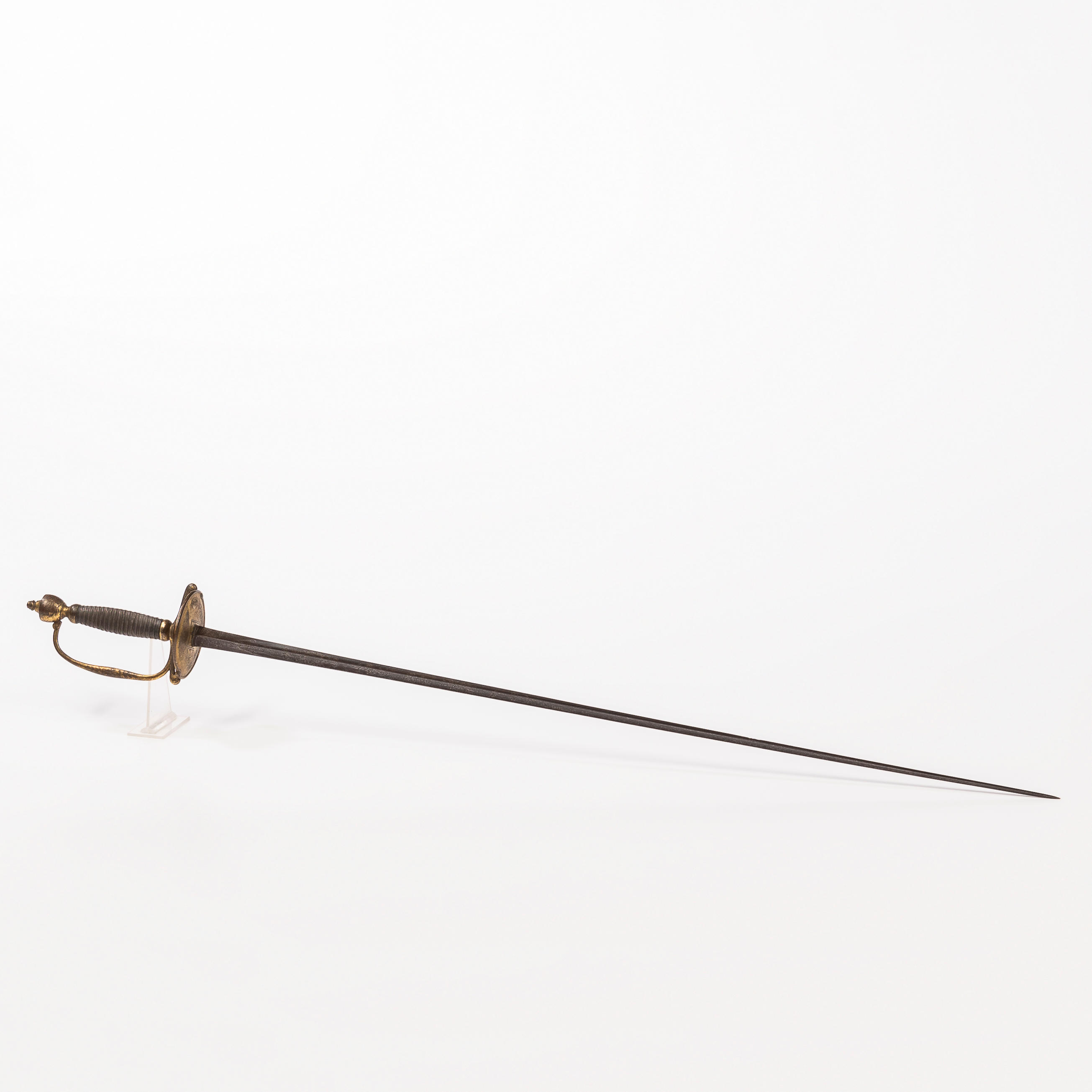 Appraisal: A LATE TH CENTURY BRITISH NAVAL OFFICER'S SMALL SWORD AND