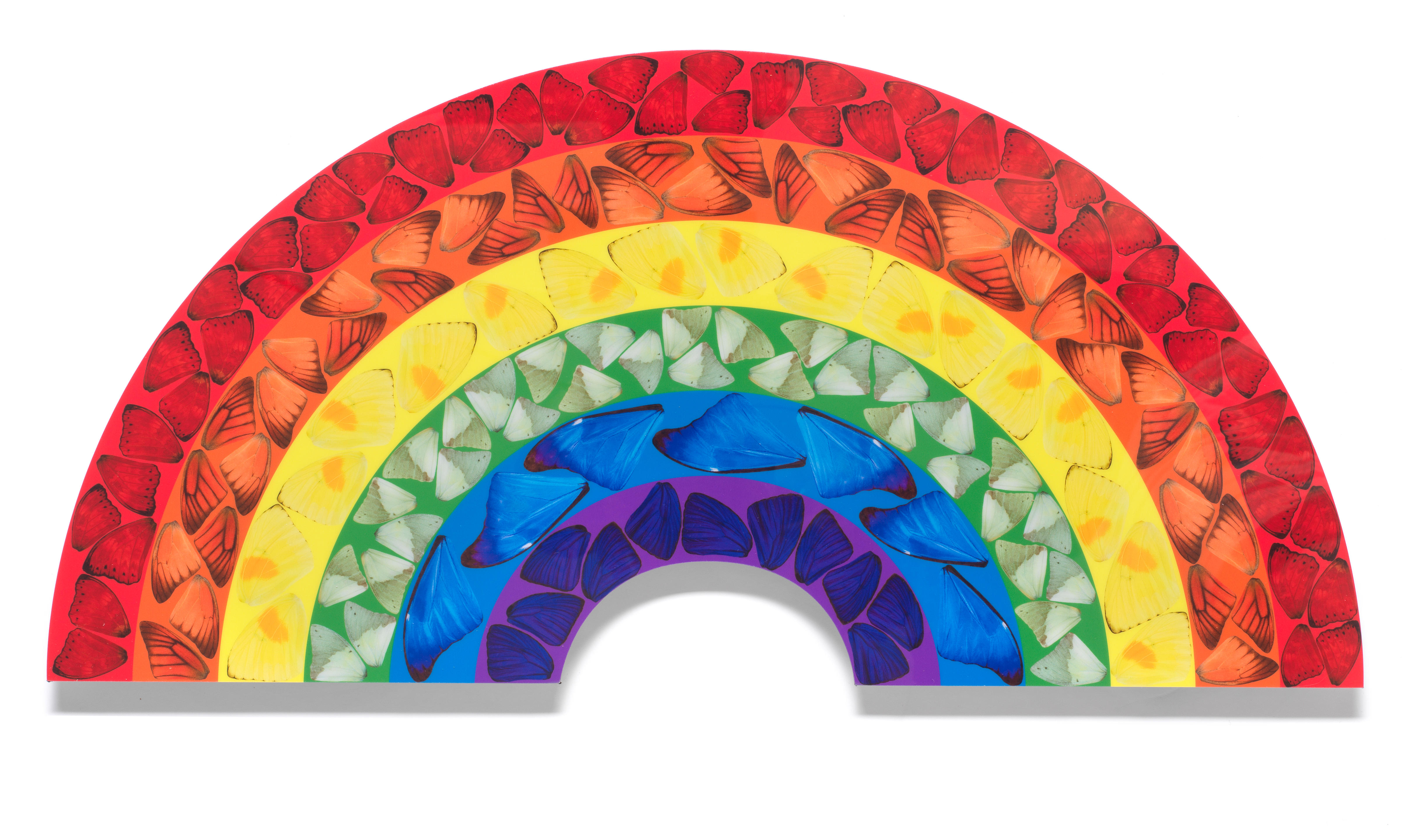 Appraisal: DAMIEN HIRST BORN Butterfly Rainbow Small H - the artist's