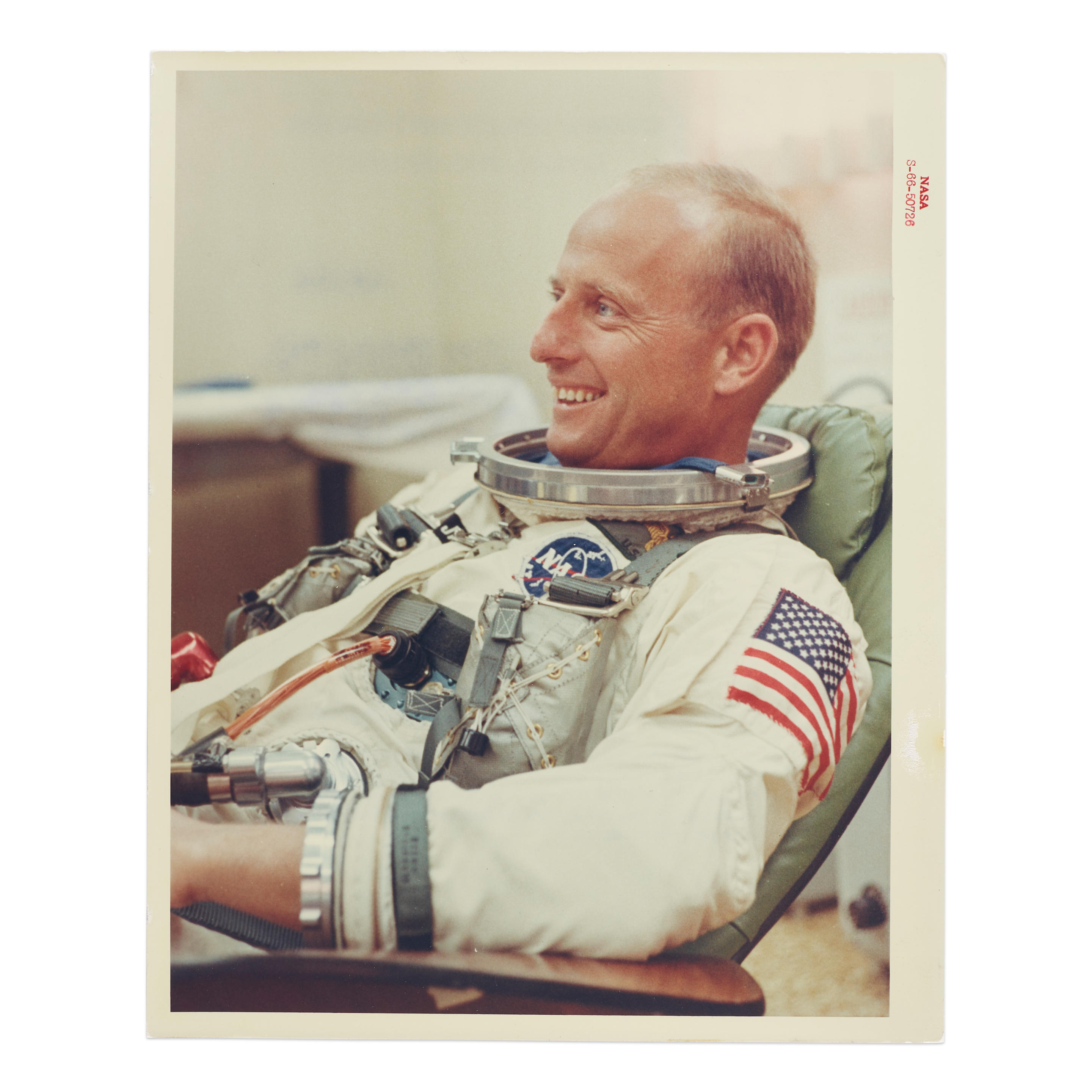 Appraisal: GEMINI XI PETE CONRAD PRE-LAUNCH Chromogenic color photograph September x