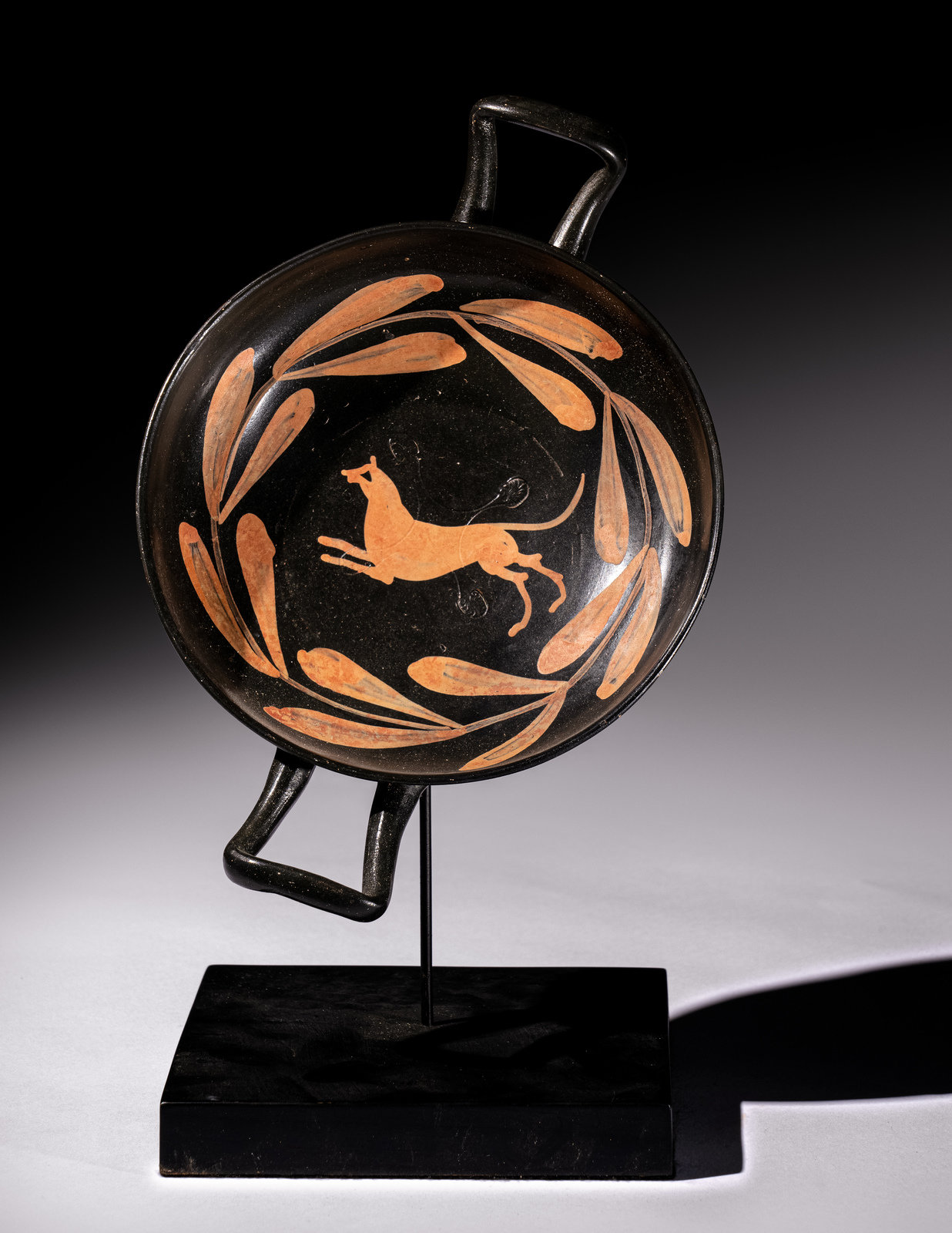 Appraisal: An Apulian Xenon-Ware Kylix Circa th- rd Century B C