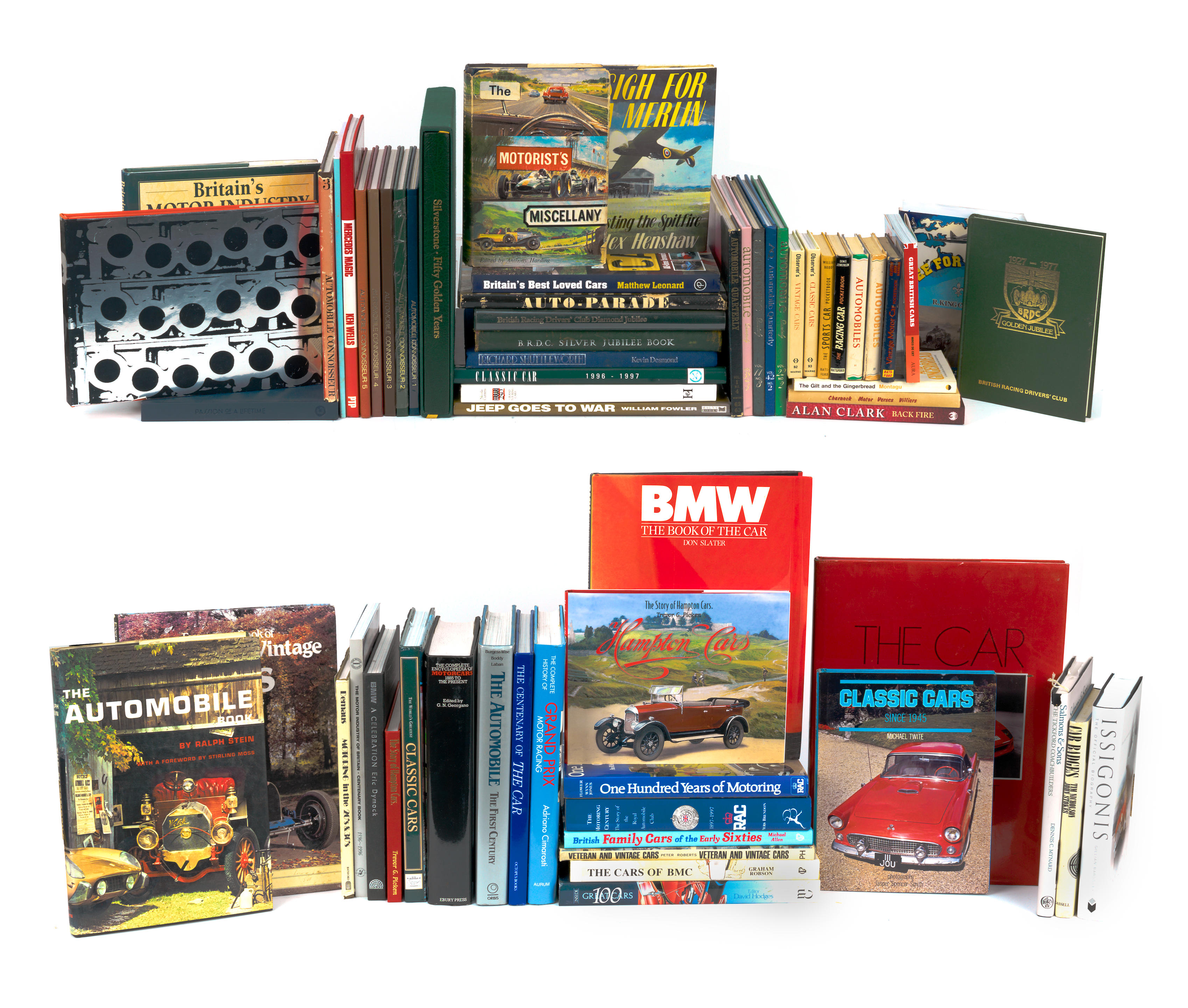 Appraisal: A QUANTITY OF ASSORTED MOTORING BOOKS relating to various motoring