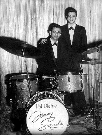 Appraisal: A FOUR PIECE DRUM KIT USED BY HAL BLAINE S