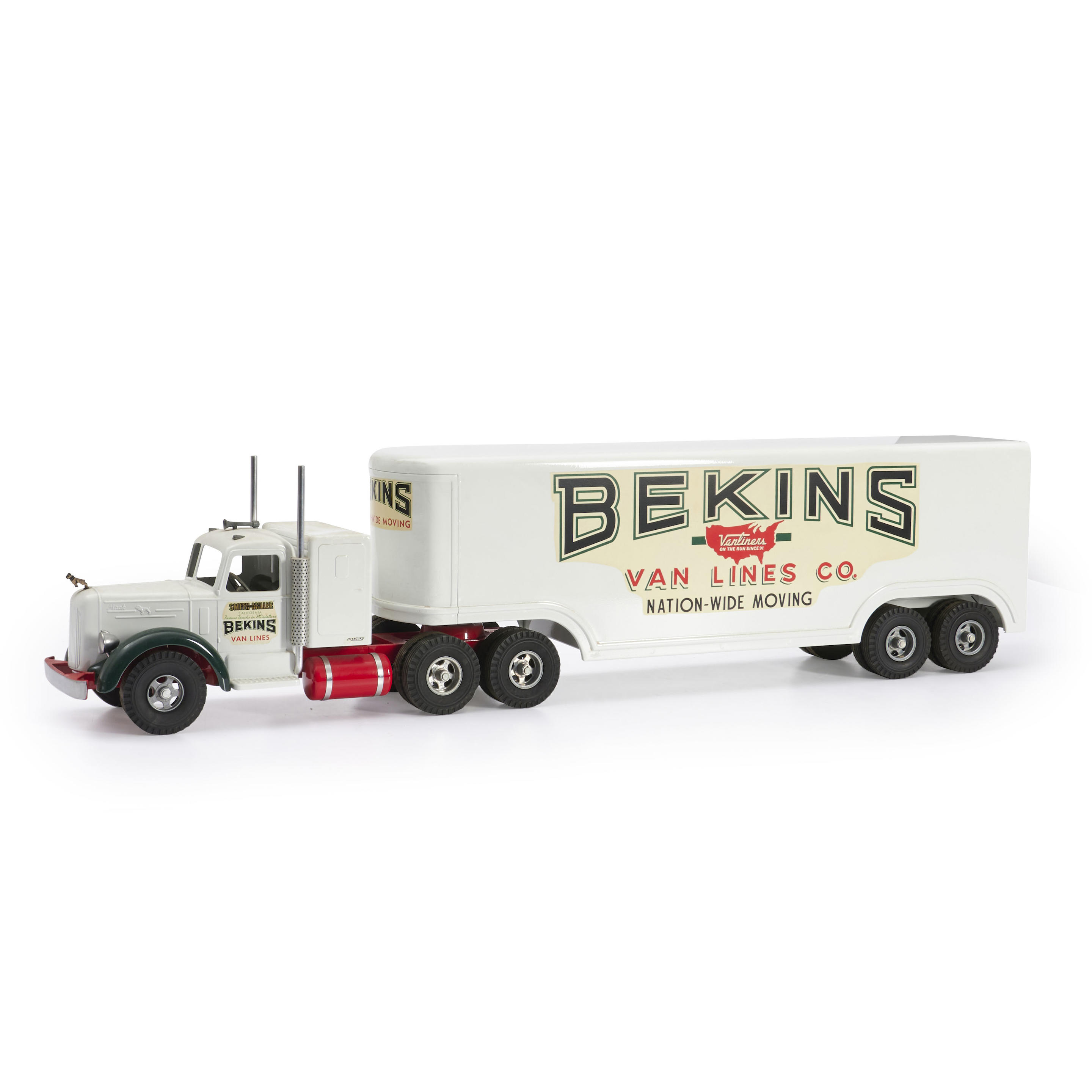 Appraisal: FRED THOMPSON SMITH-MILLER CALIFORNIA Die-Cast Scale Model Bekins Van Lines