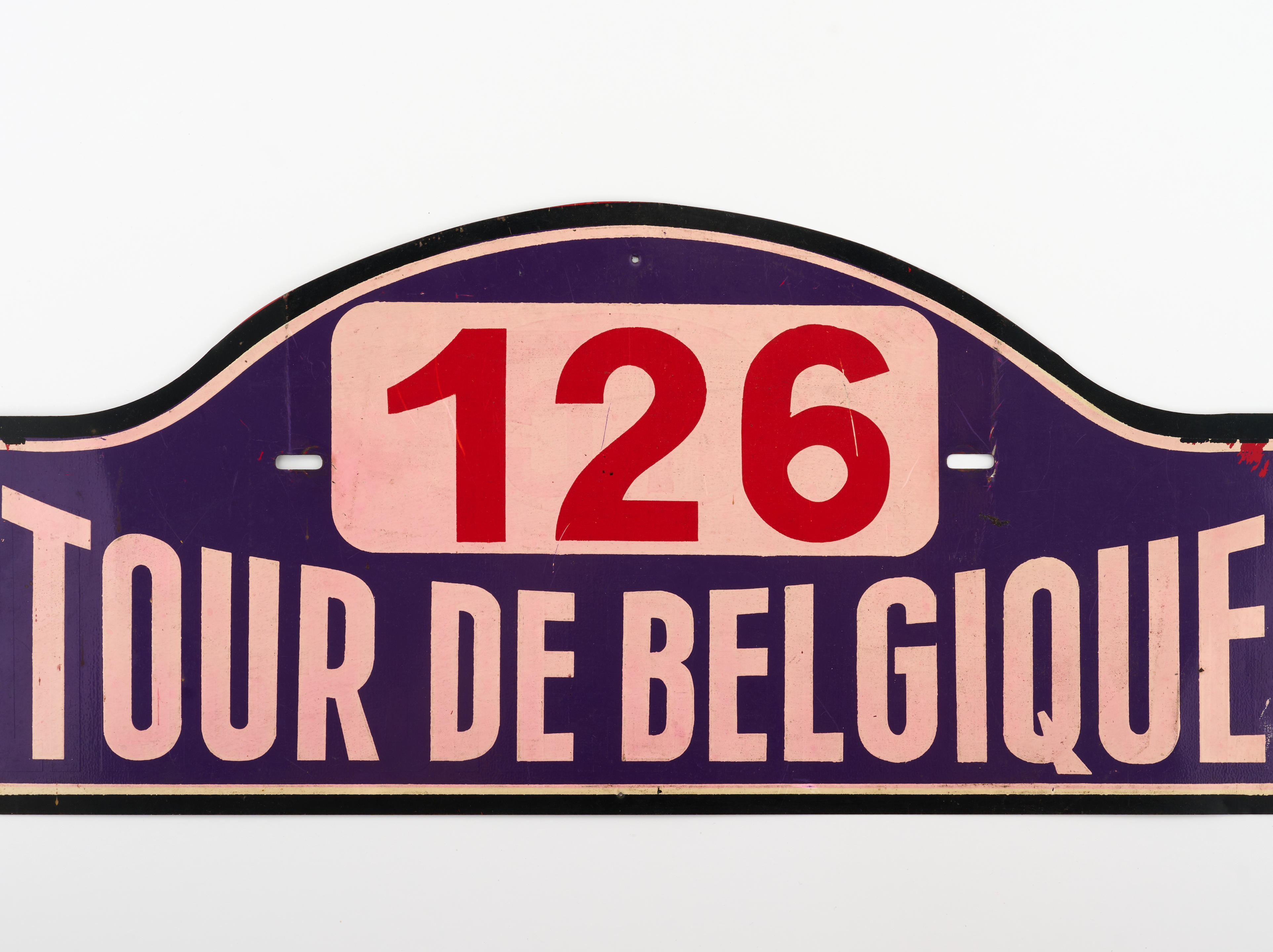 Appraisal: TOUR DE BELGIQUE Tour de Belgique Single-sided painted sheet metal