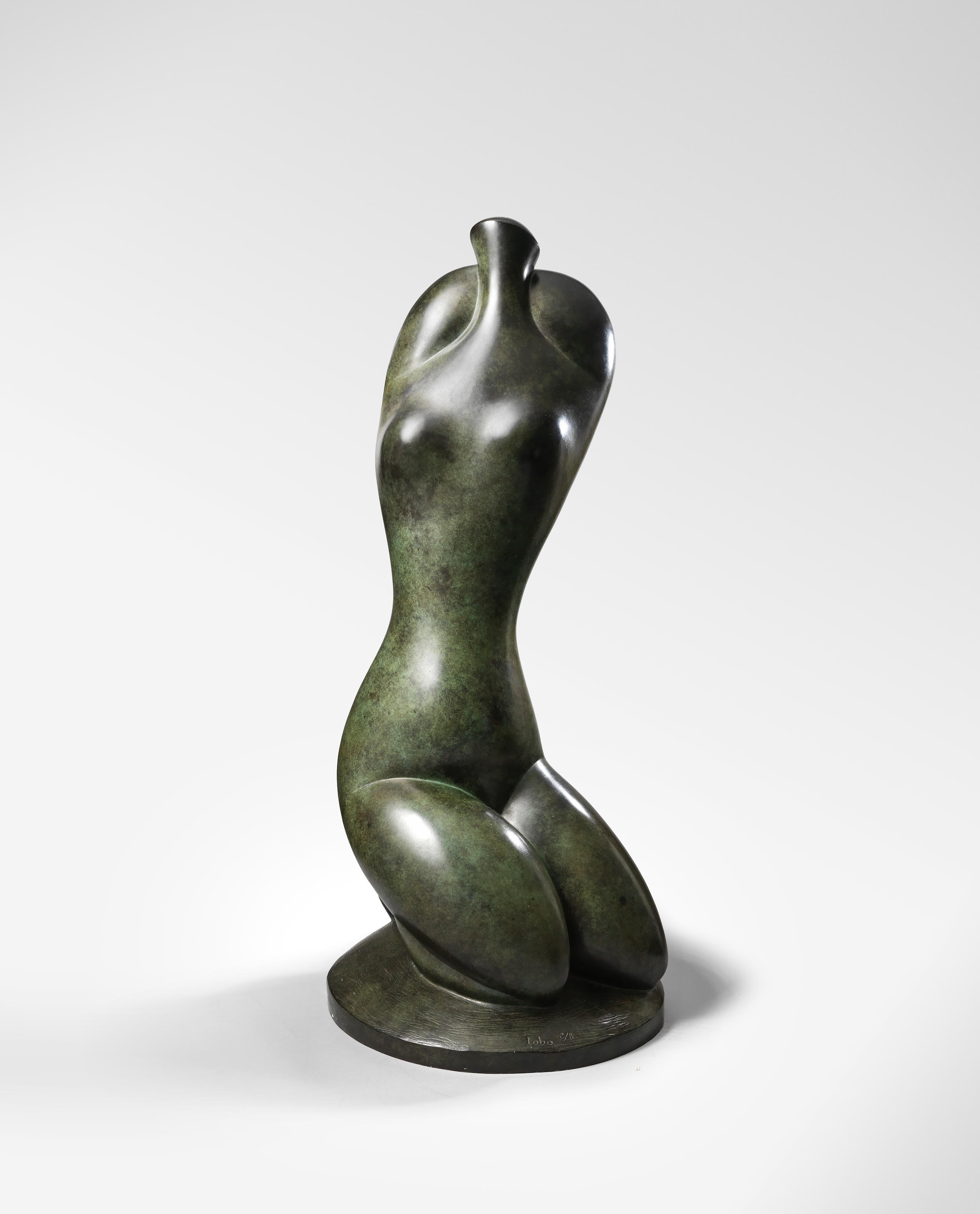 Appraisal: BALTASAR LOBO - L'Eveil sur socle signed 'Lobo' and numbered