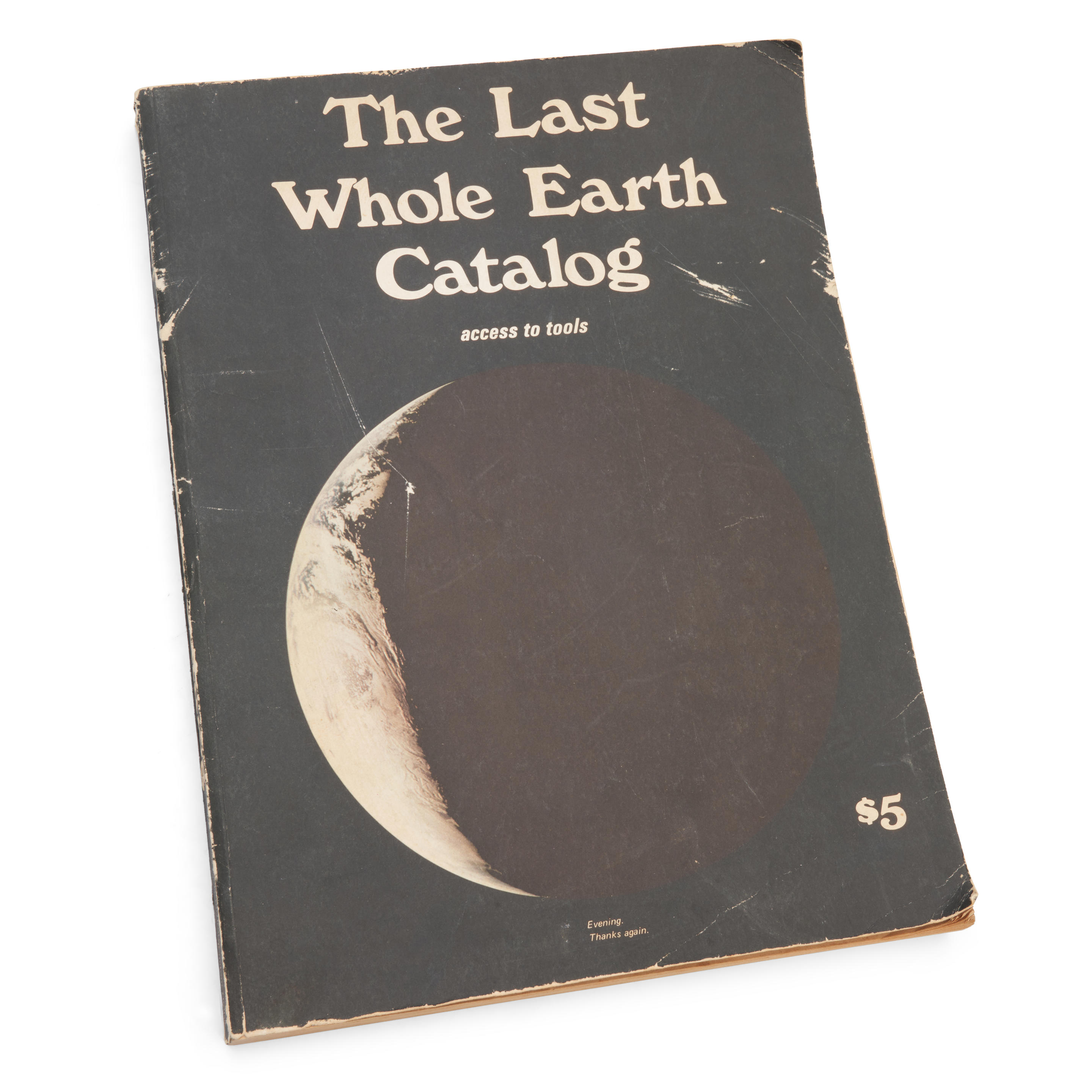 Appraisal: BRAND STEWART B The Last Whole Earth Catalog Access to