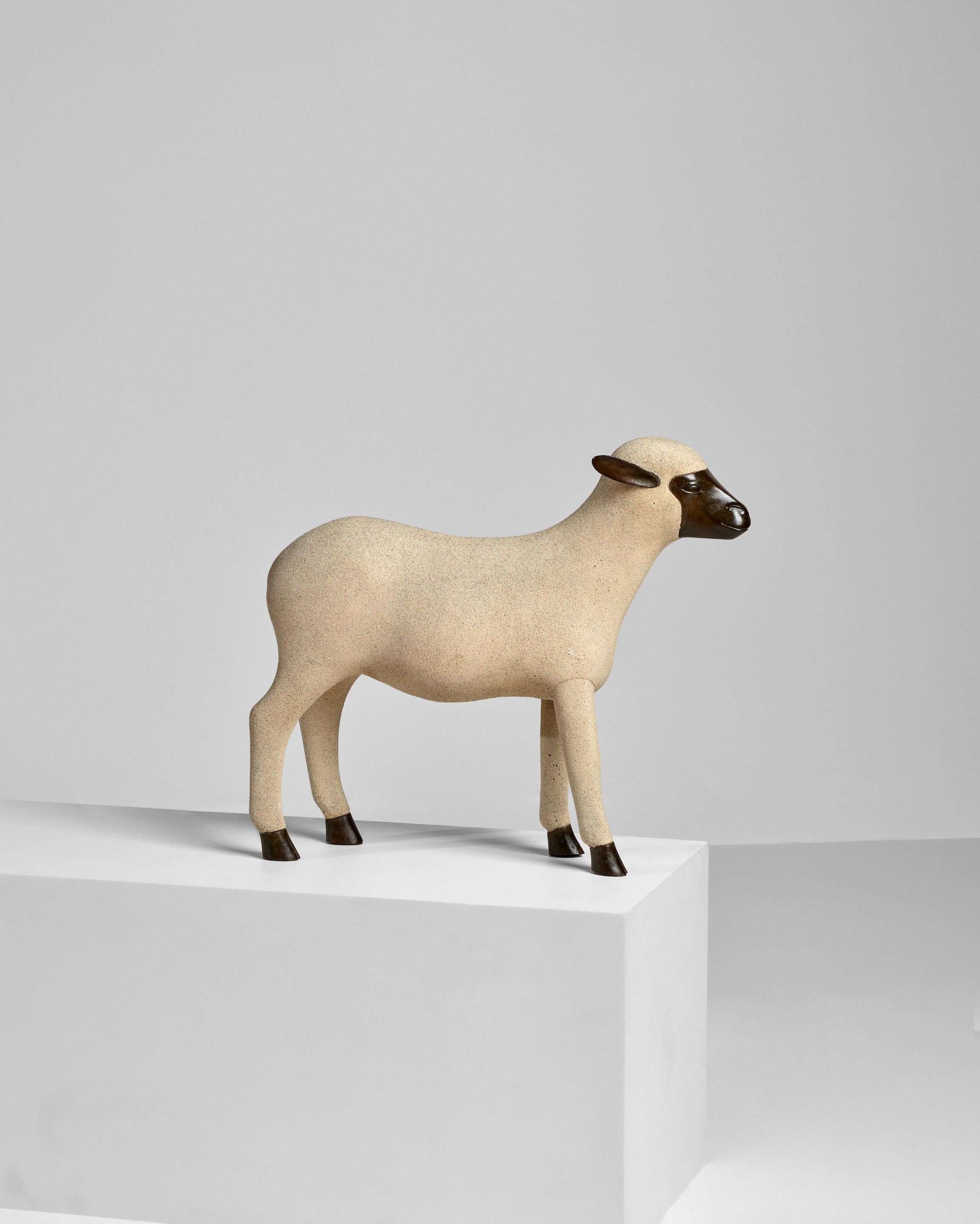 Appraisal: FRAN OIS-XAVIER LALANNE - Mouton Agneau from the 'Nouveaux Moutons'