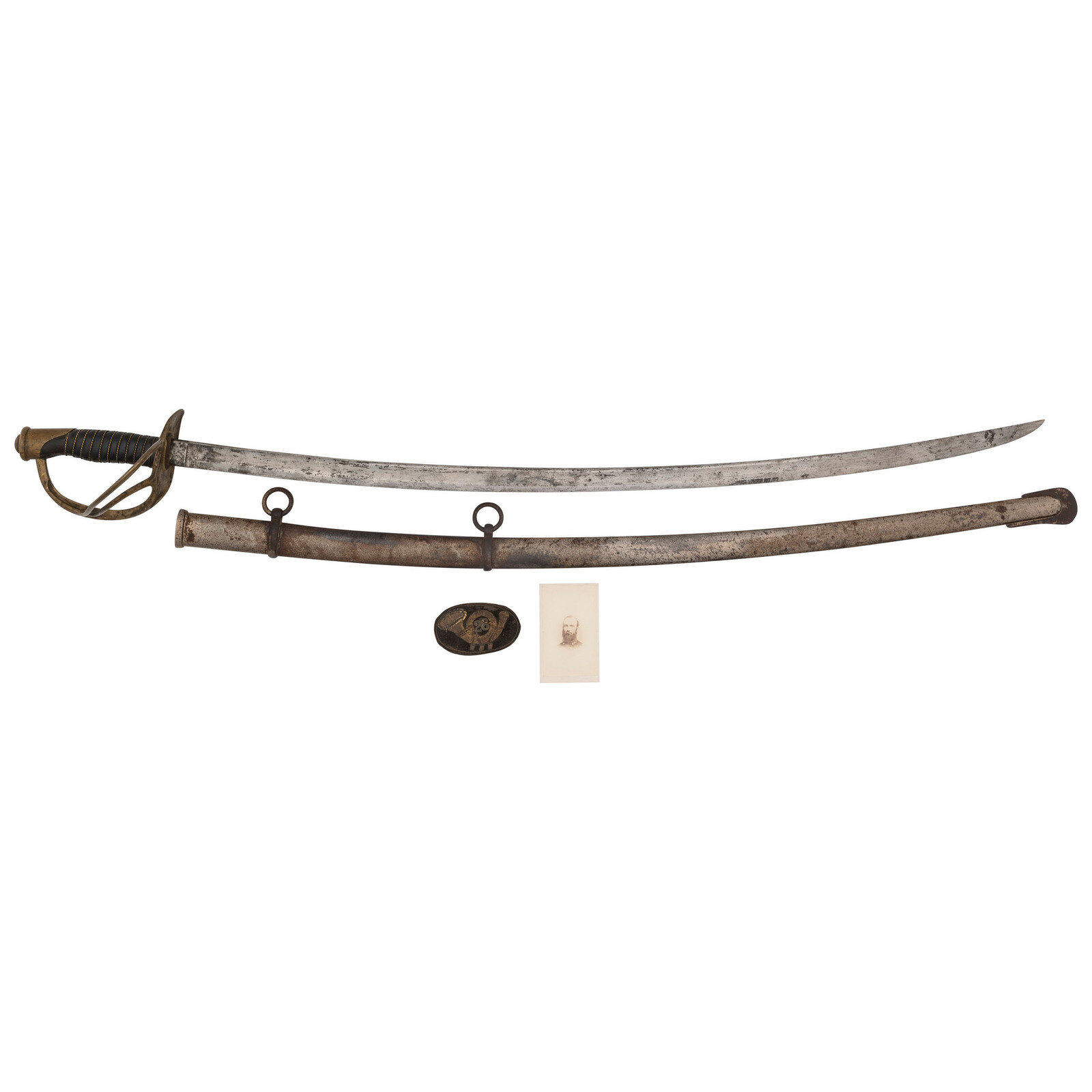 Appraisal: U S Model Light Cavalry Saber by Ames Presented to