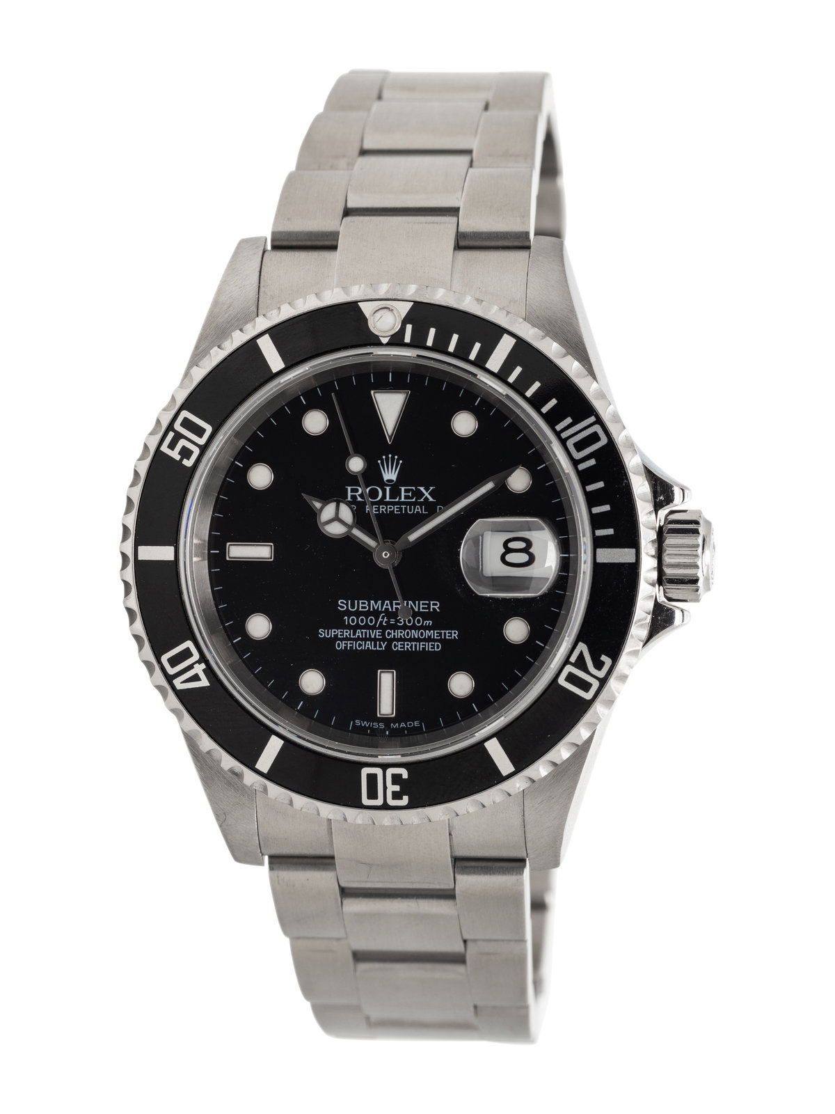 Appraisal: ROLEX REF STAINLESS STEEL 'SUBMARINER' WATCH Maker Rolex Model Submariner