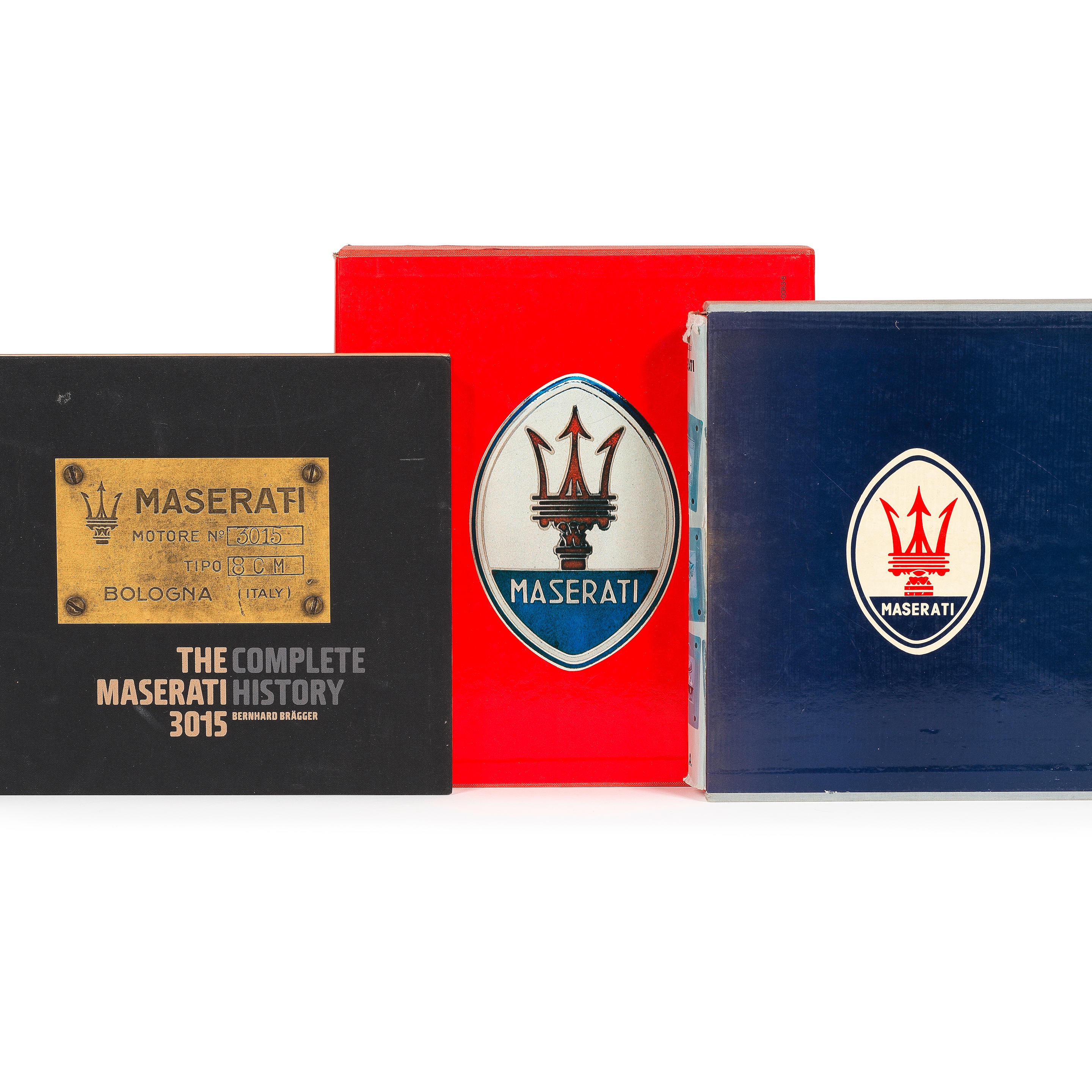 Appraisal: MASERATI LIVRES SUR LES AUTOMOBILES MASERATI 'The complete Maserati history