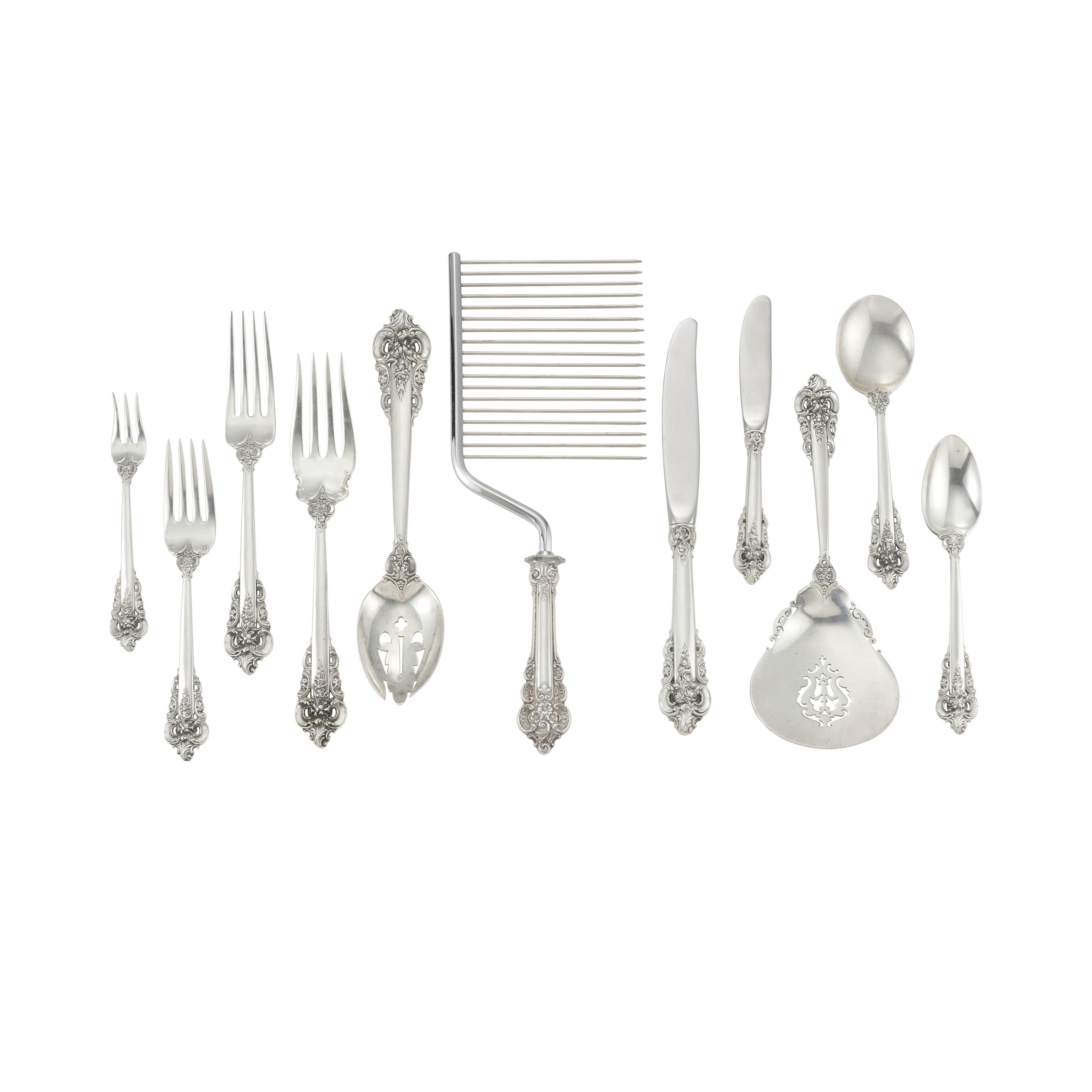 Appraisal: AN AMERICAN STERLING SILVER FLATWARE SERVICE by R Wallace Sons