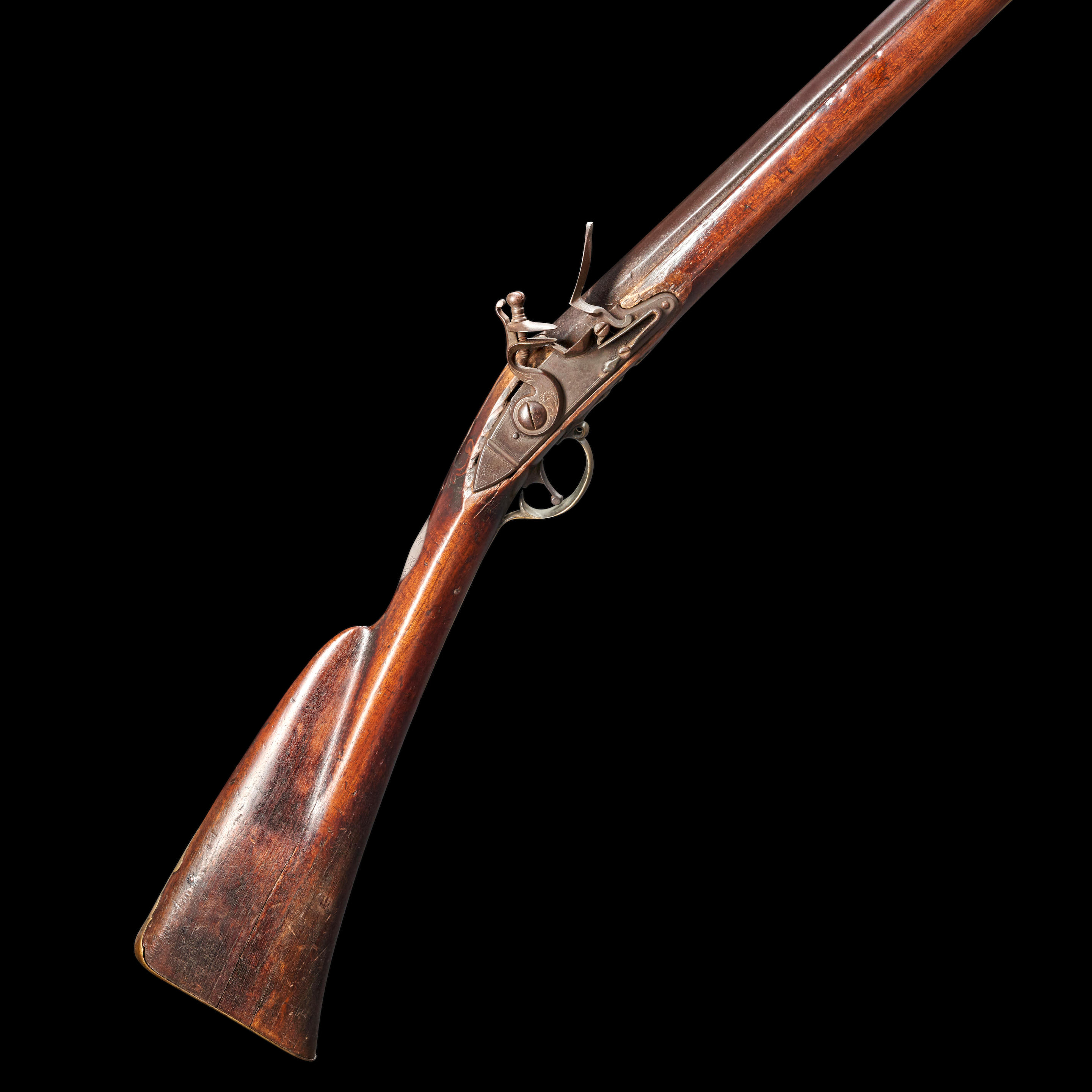 Appraisal: ABNER HOWE'S NEW ENGLAND MILITIA FOWLER DATED in caliber round