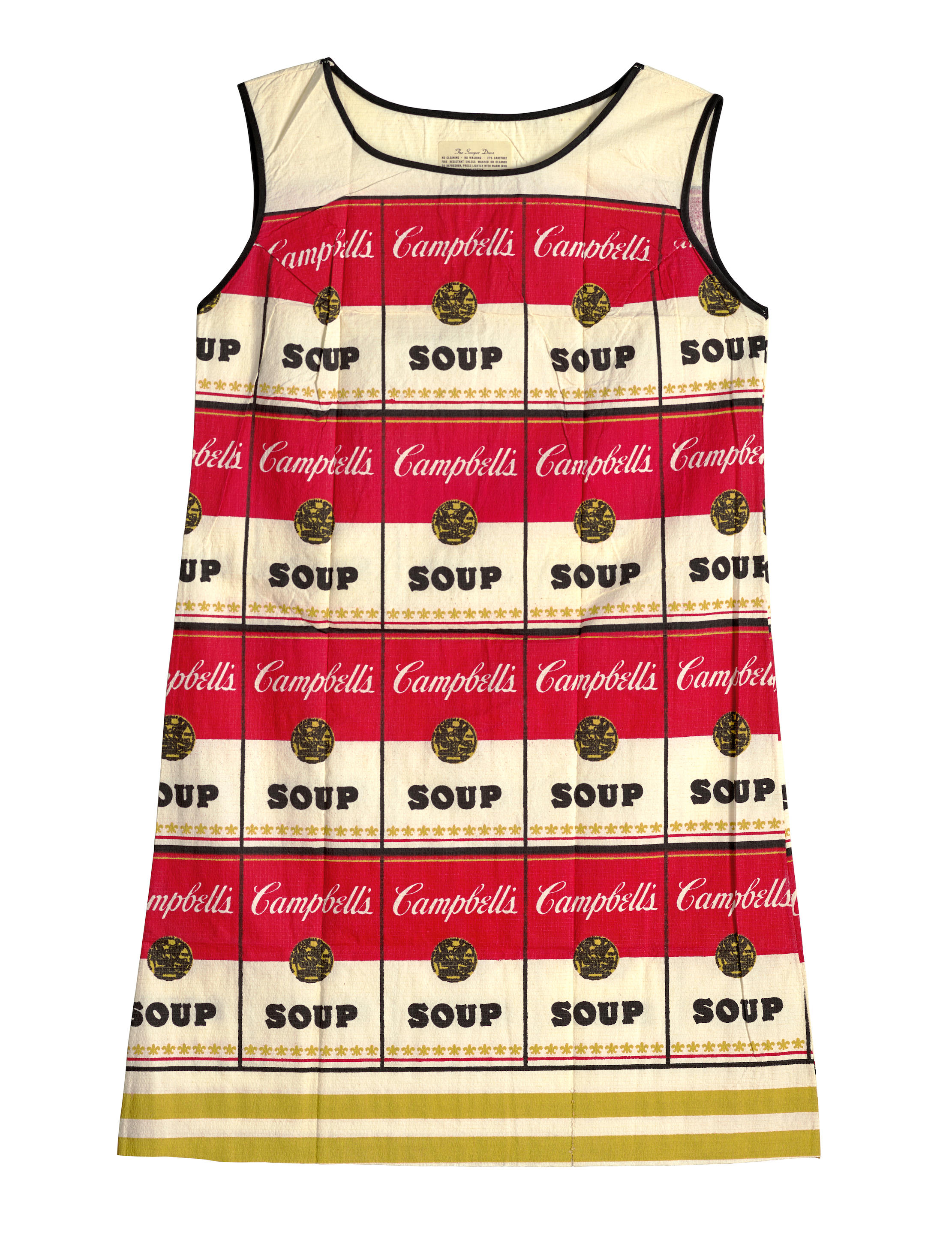 Appraisal: ANDY WARHOL - The Souper Dress c Screenprint in colors