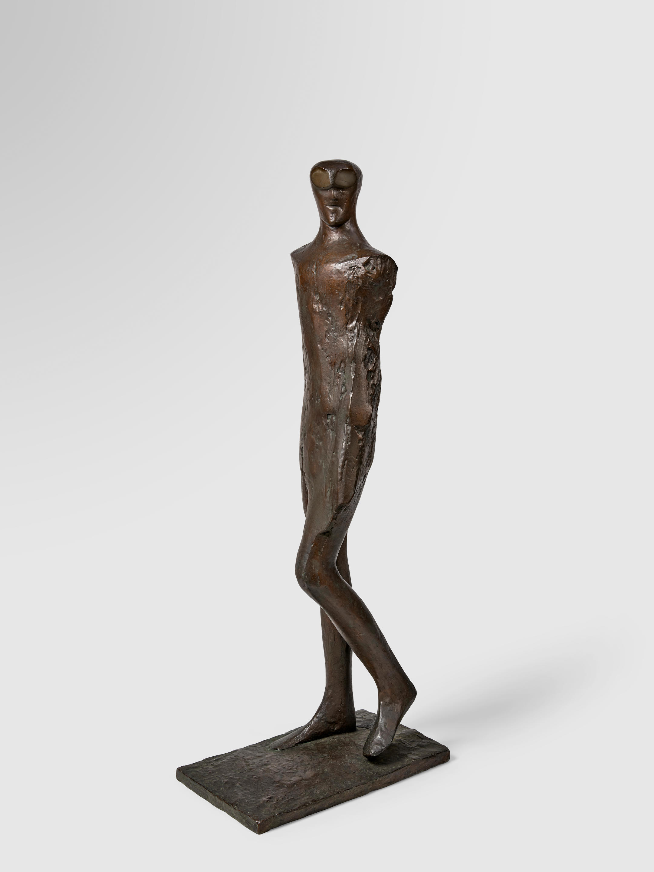 Appraisal: DAME ELISABETH FRINK R A BRITISH - Man with Goggles