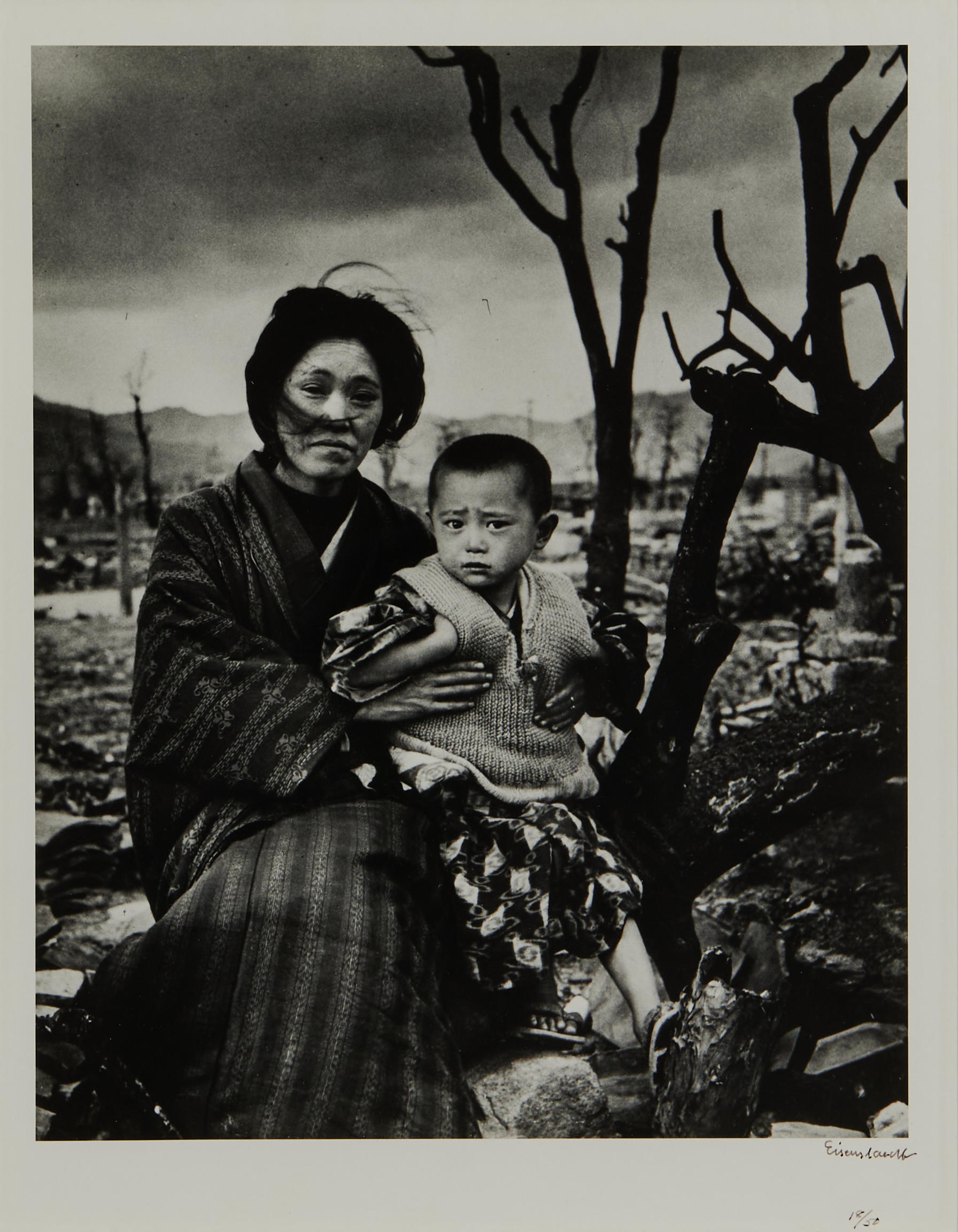 Appraisal: ALFRED EISENSTAEDT - Mother and Child Four Months After the