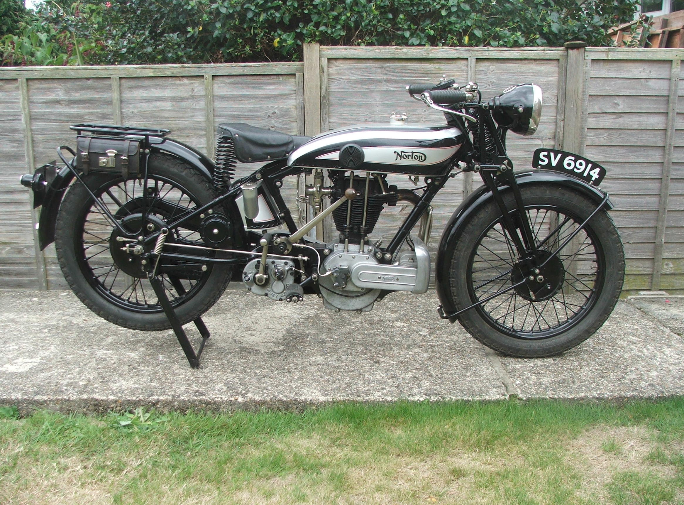 Appraisal: NORTON CC MODEL REGISTRATION NO SV FRAME NO S ENGINE