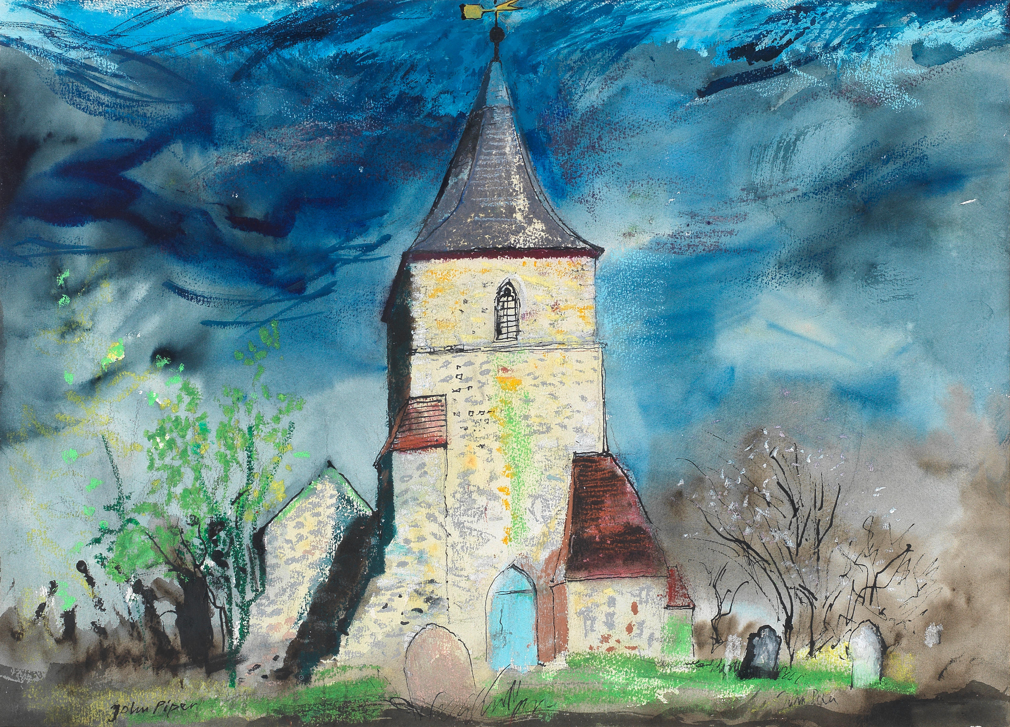 Appraisal: JOHN PIPER C H BRITISH - St Mary in the