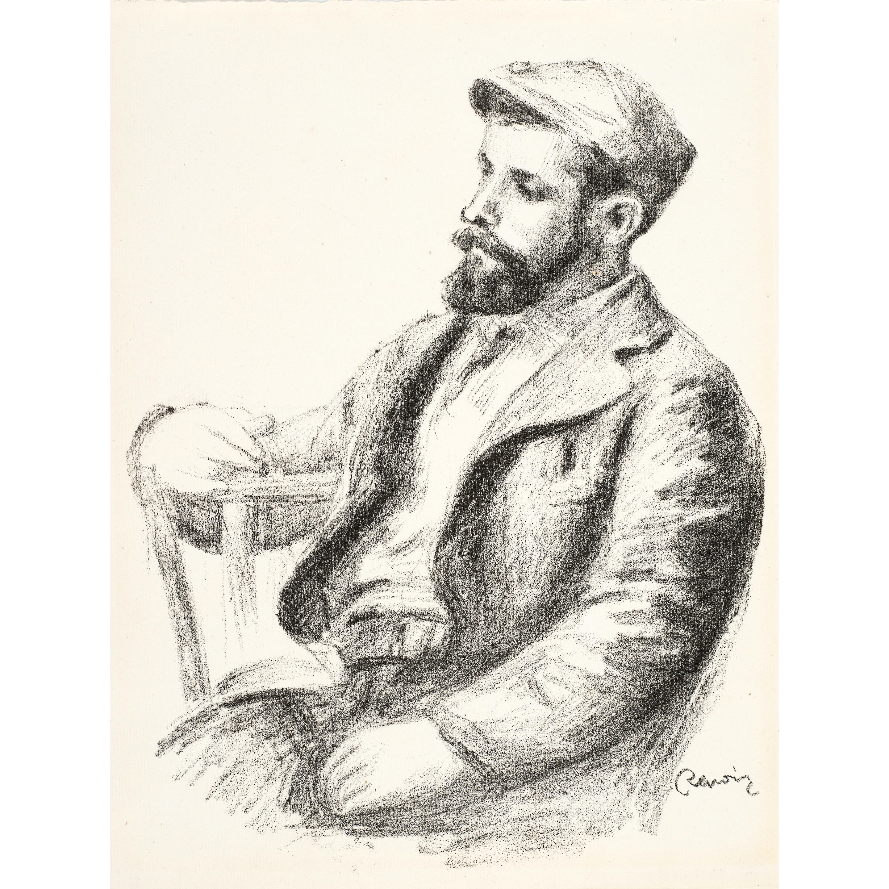 Appraisal: PIERRE-AUGUSTE RENOIR - Louis Valtat Delteil Stella c Lithograph on