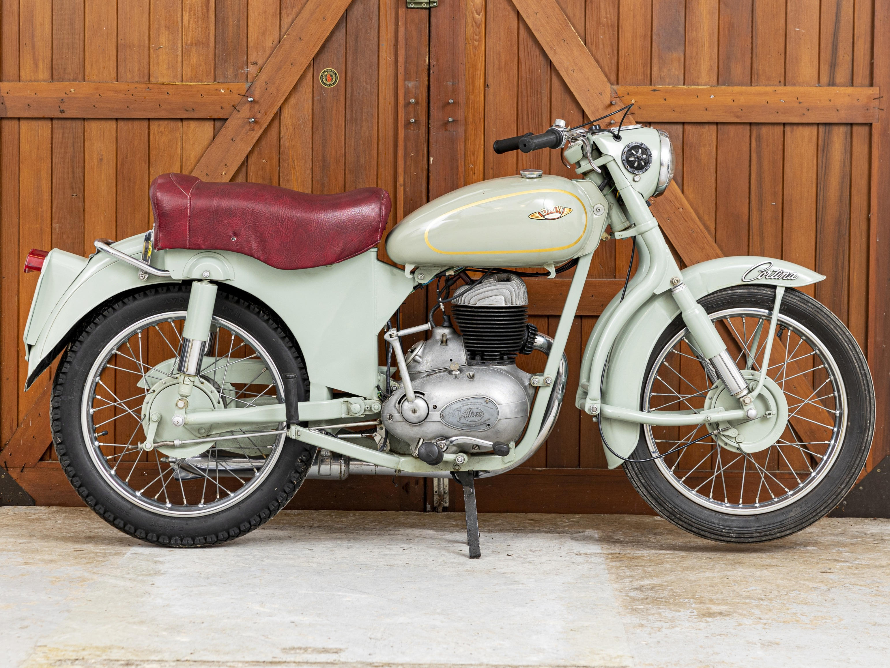 Appraisal: THE ANTHONY R EAST CLASSIC MOTORCYCLE COLLECTION DMW CC CORTINA