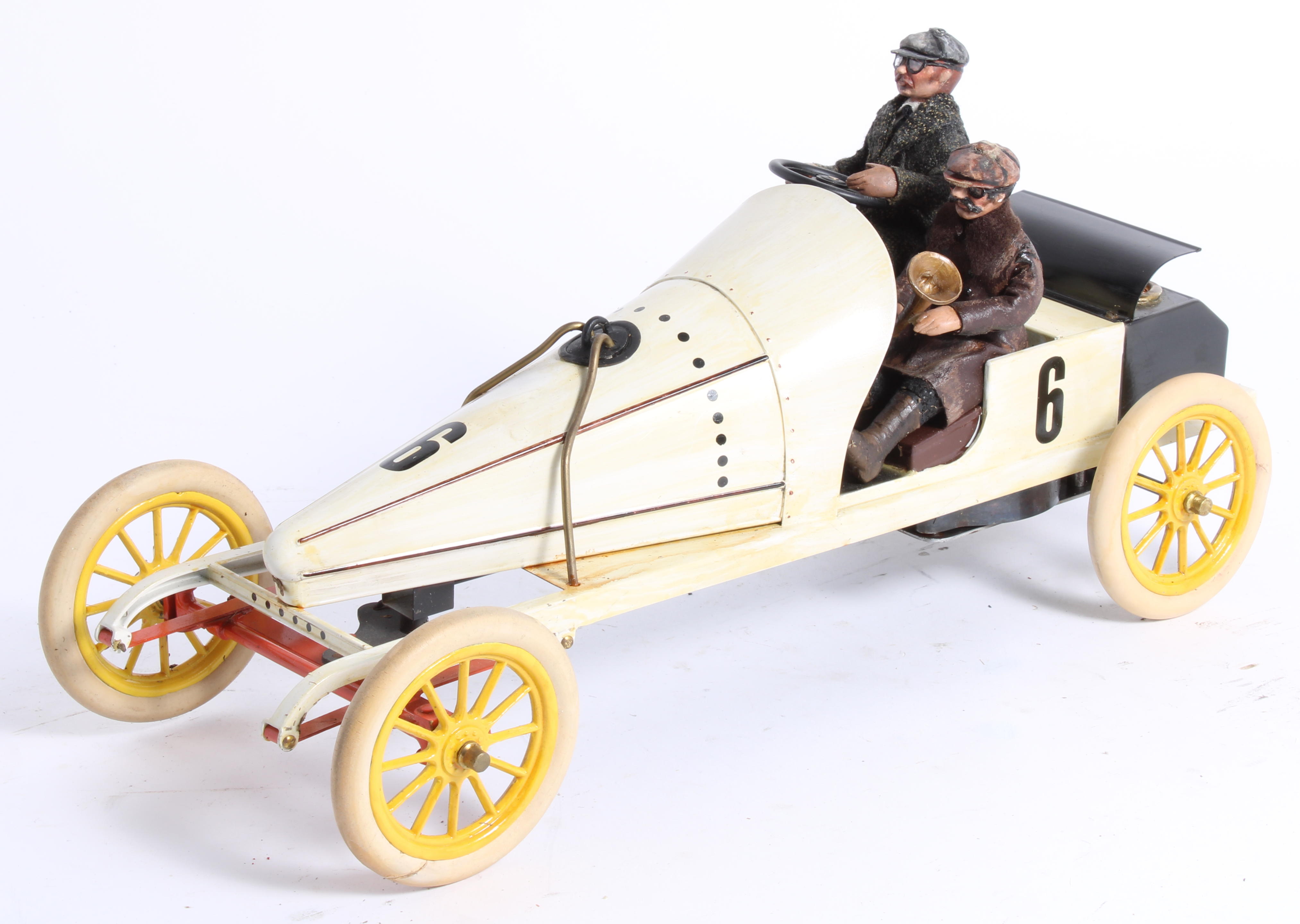 Appraisal: A GORDON-BENNETT SERPOLLET STEAM CAR MODEL BY V W BAILEY