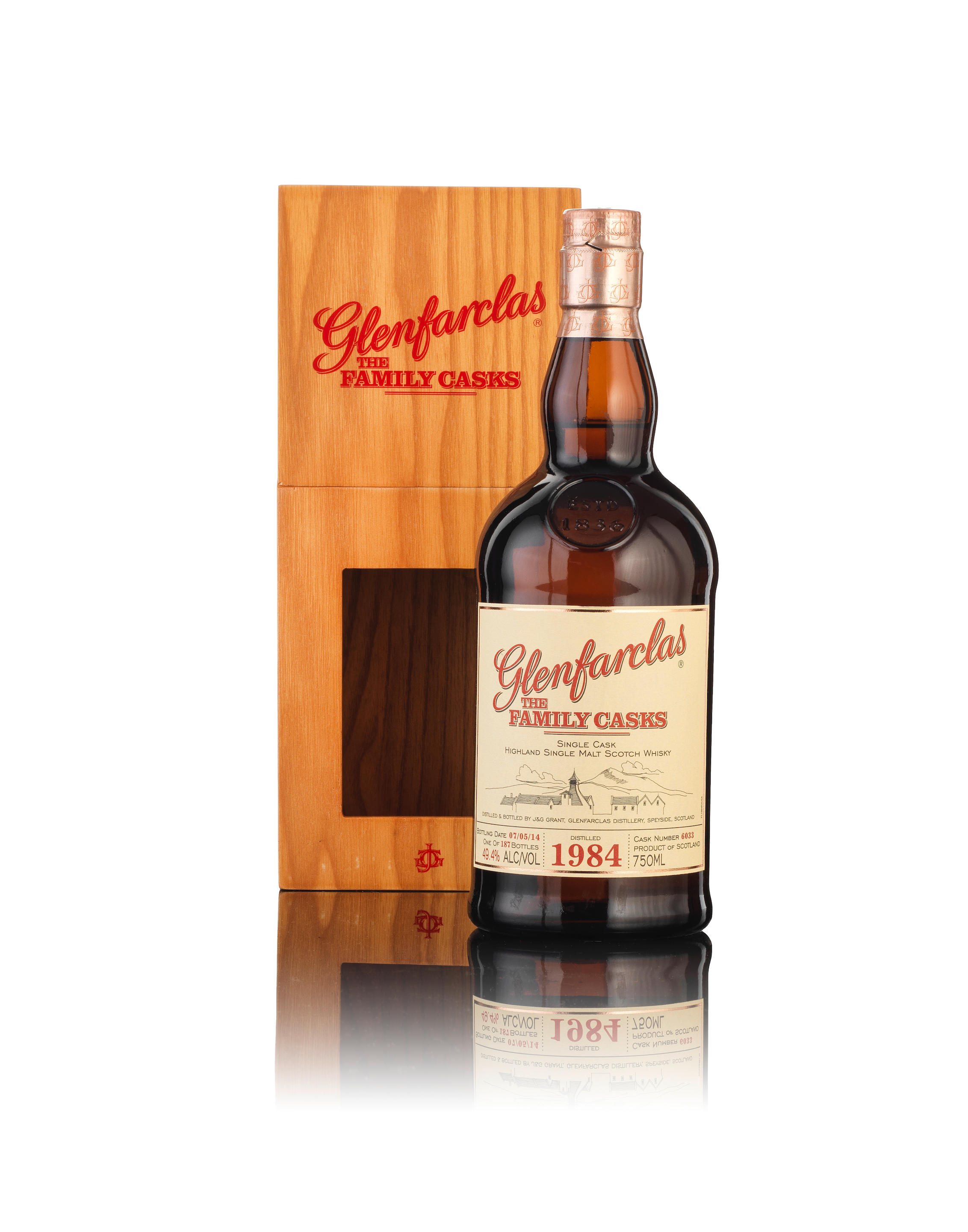 Appraisal: GLENFARCLAS- Glenfarclas- The Family Casks Bottled Distilled by J G