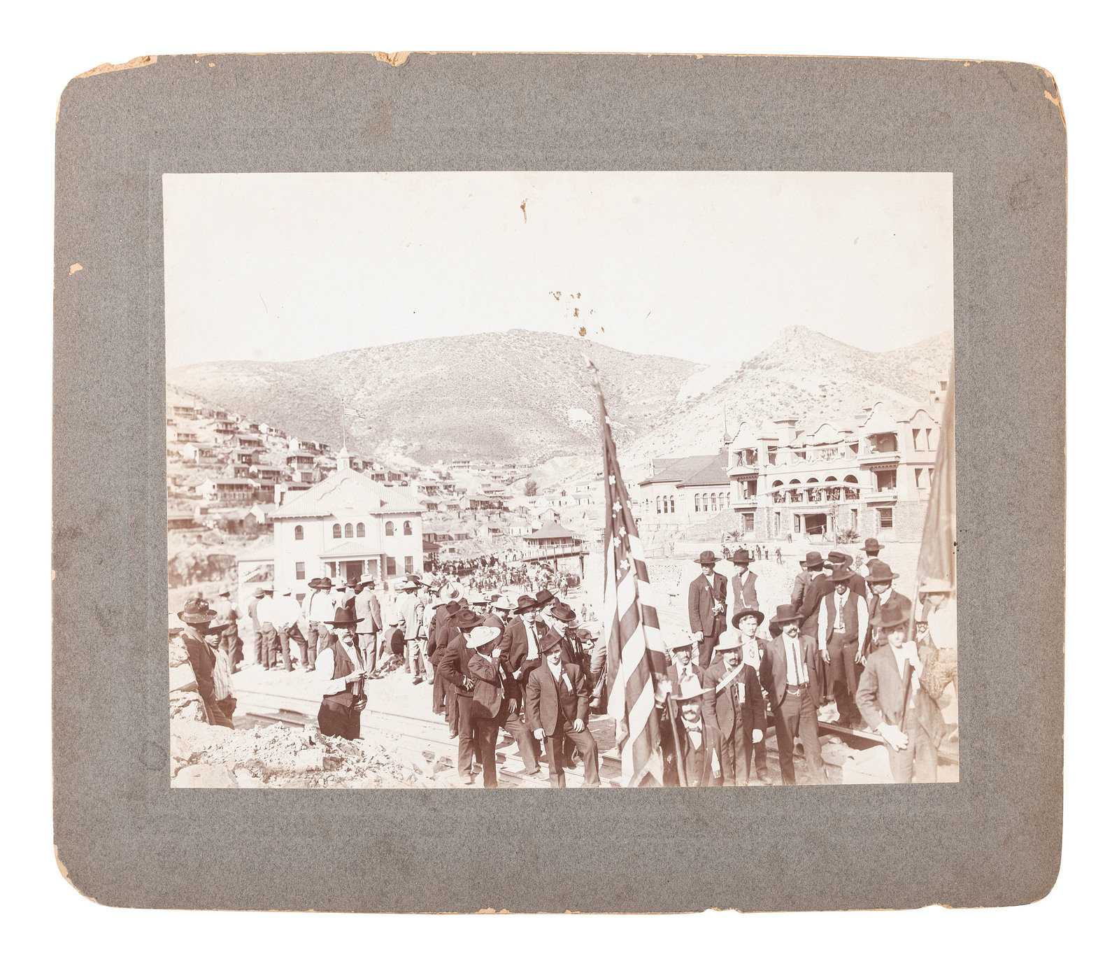 Appraisal: WESTERN AMERICANA - MINING A group of photographs of Morenci